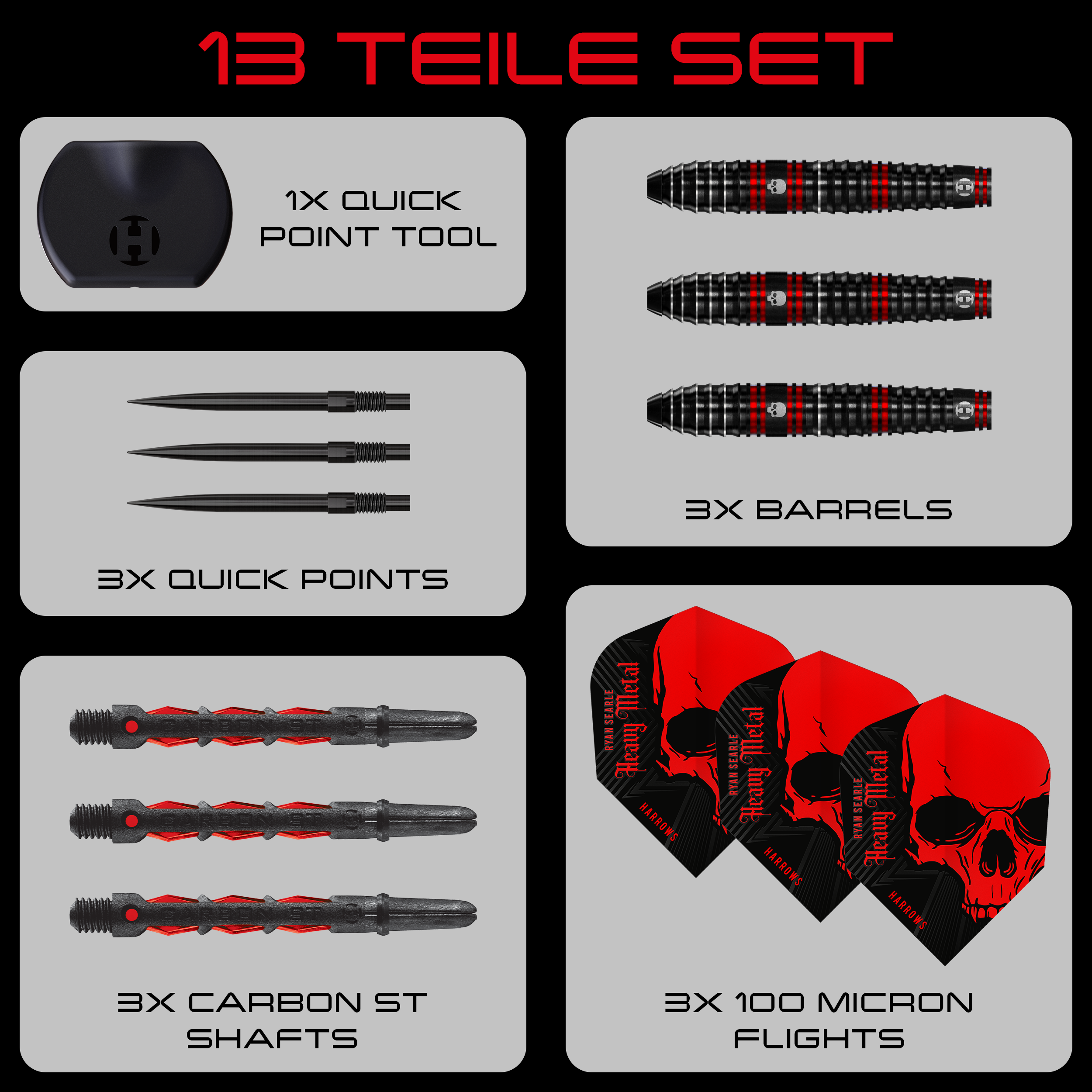 Harrows - Quick Point - Ryan Searle - Steeldart Harrows - Quick Point - Ryan Searle - Steeldart