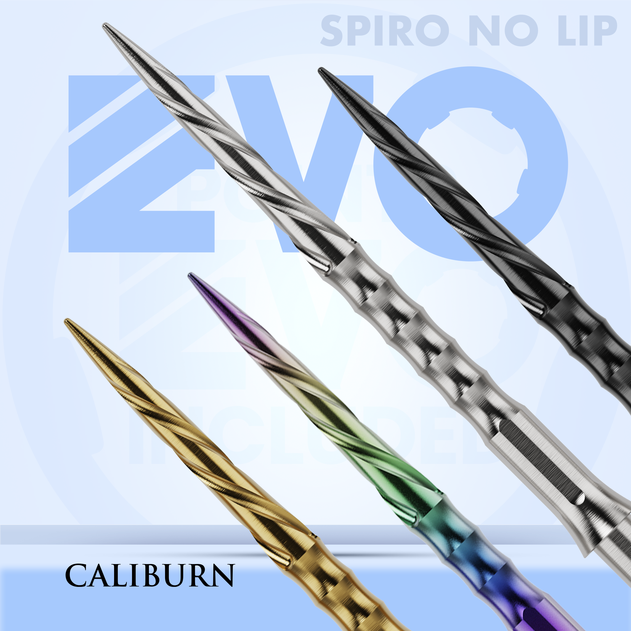 Caliburn - EVO Spiro No Lip - Rainbow