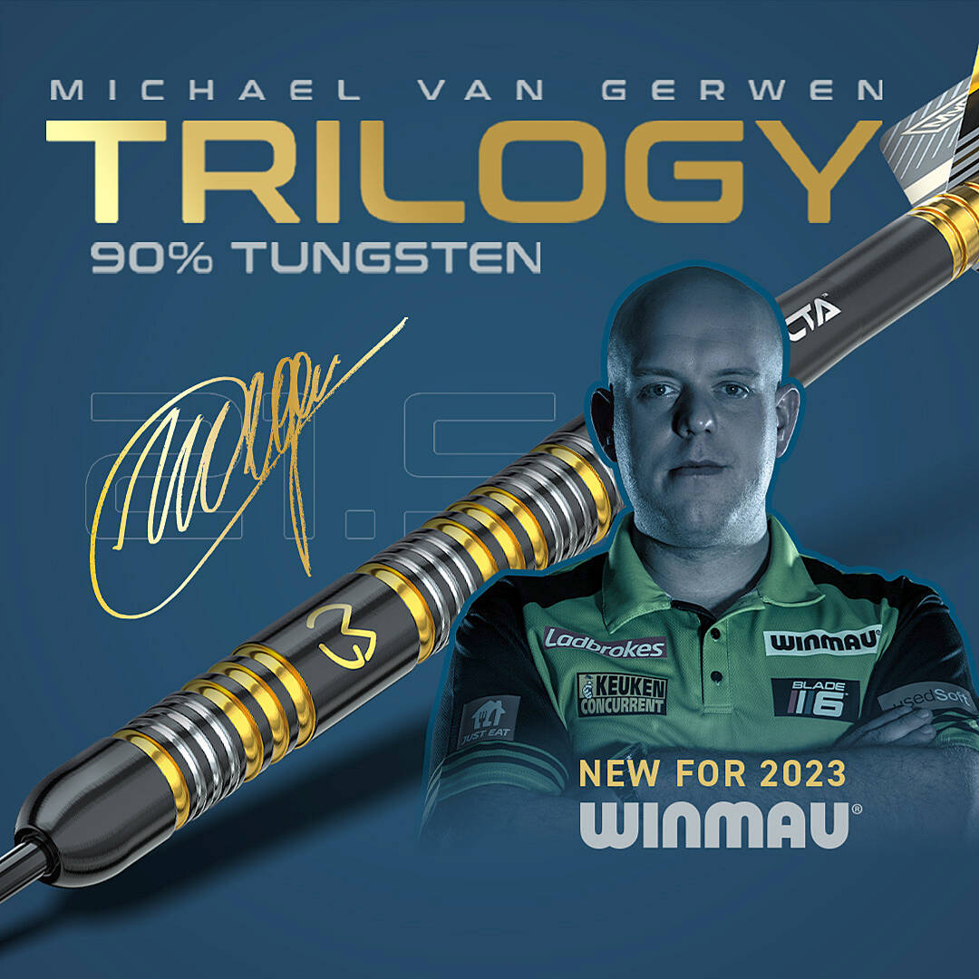 Winmau-Michael-van-Gerwen-Trilogy-Steeldart-Banner Winmau - Michael van Gerwen Trilogy - Steeldart
