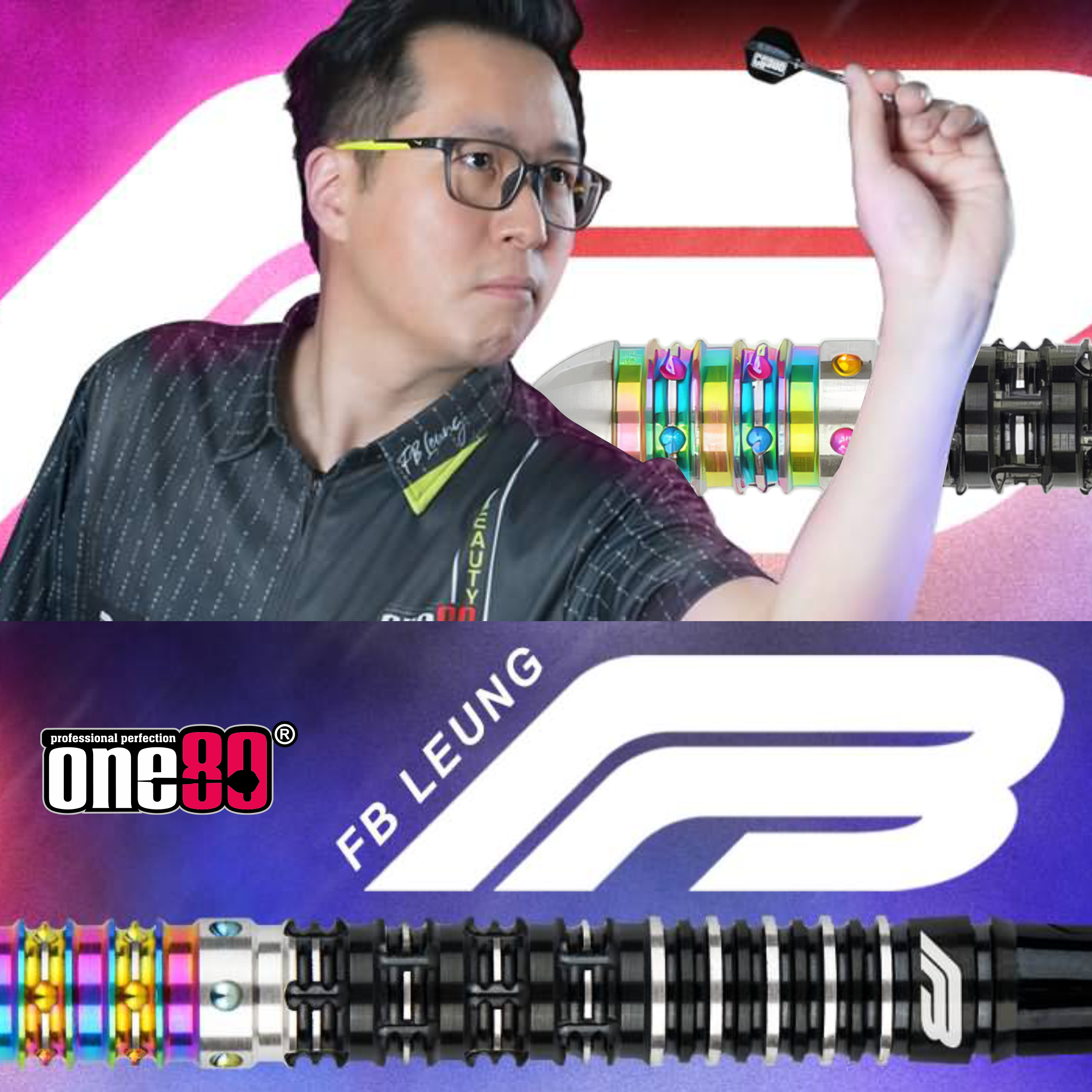One80 - FB Leung Signature Edition - Steeldart One80 - FB Leung Signature Edition - Steeldart
