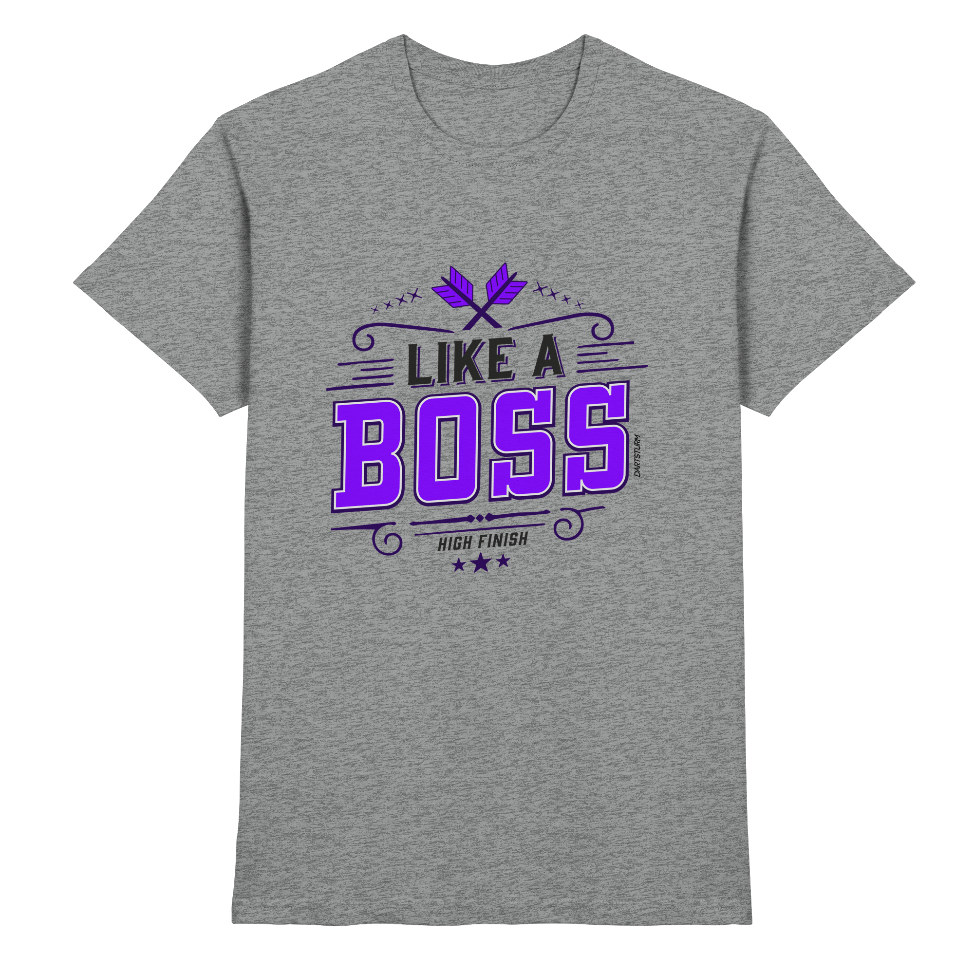 DartSturm - Like a Boss Purple - Premium Shirt