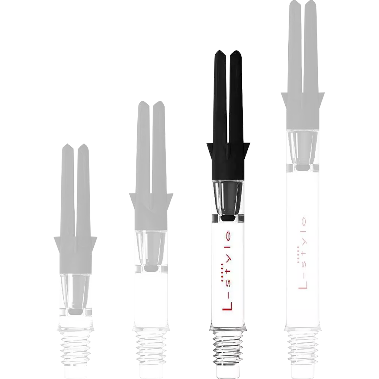 L-Style - Carbon Silent Straight Spinner - Transparent L-Style - Carbon Silent Straight Spinner - Transparent