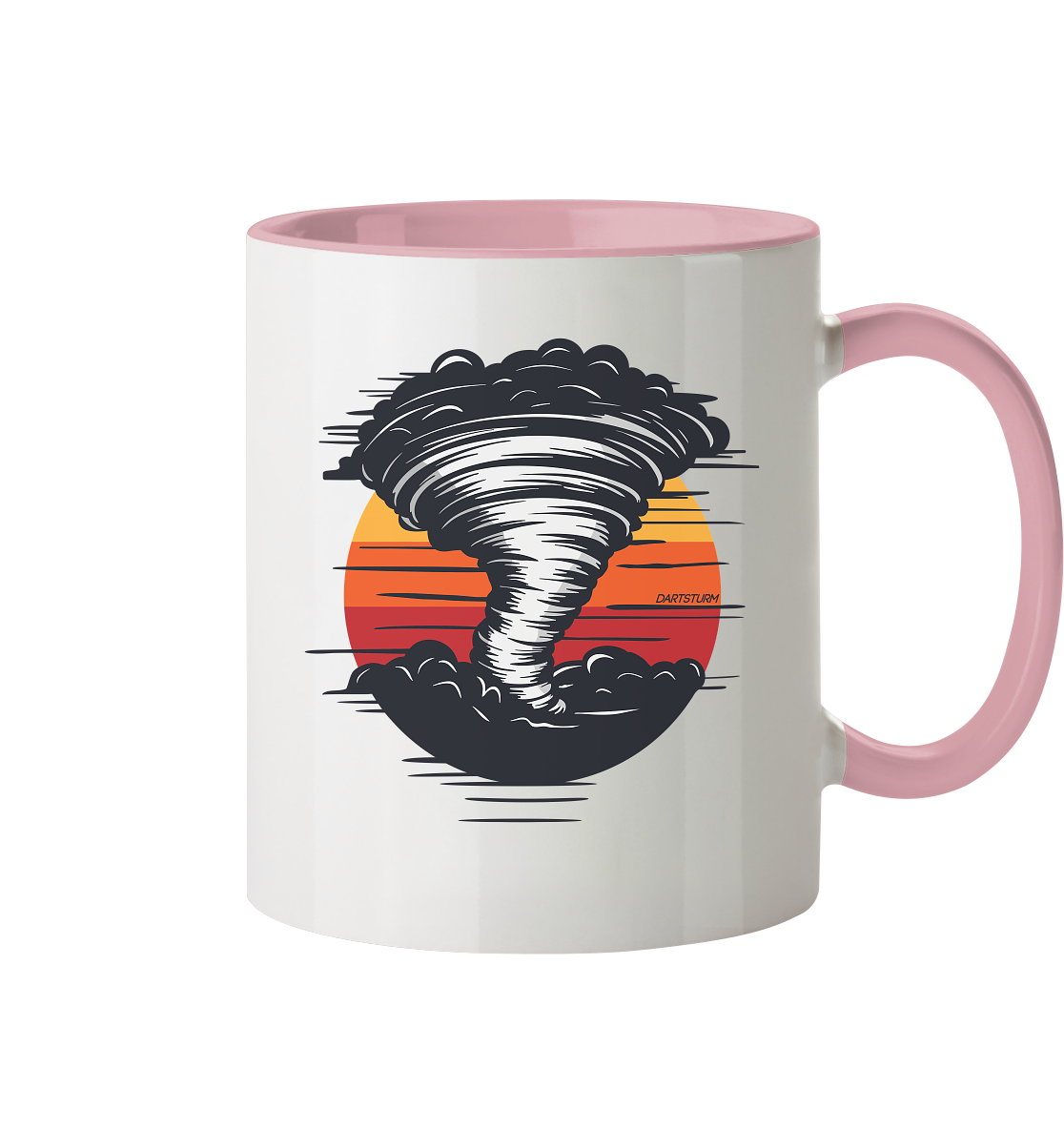 DartSturm - Twister - Tasse zweifarbig