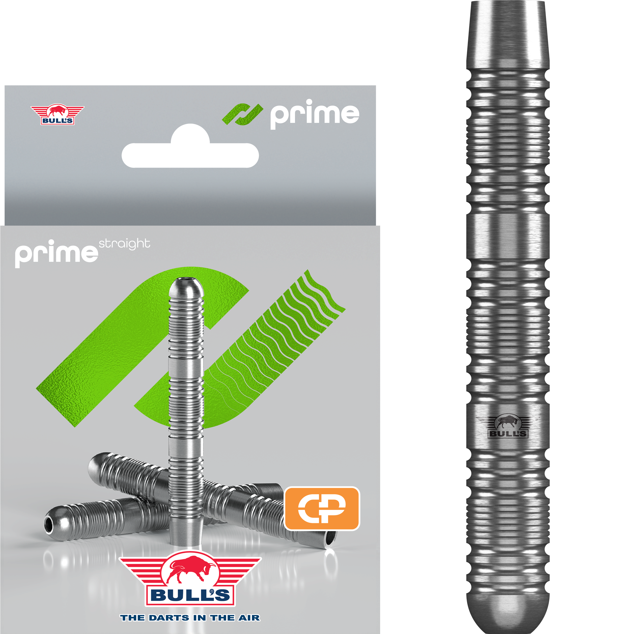 Bull's - Convertible Point - Prime Straight - Steeldart Bull's - Convertible Point - Prime Straight - Steeldart