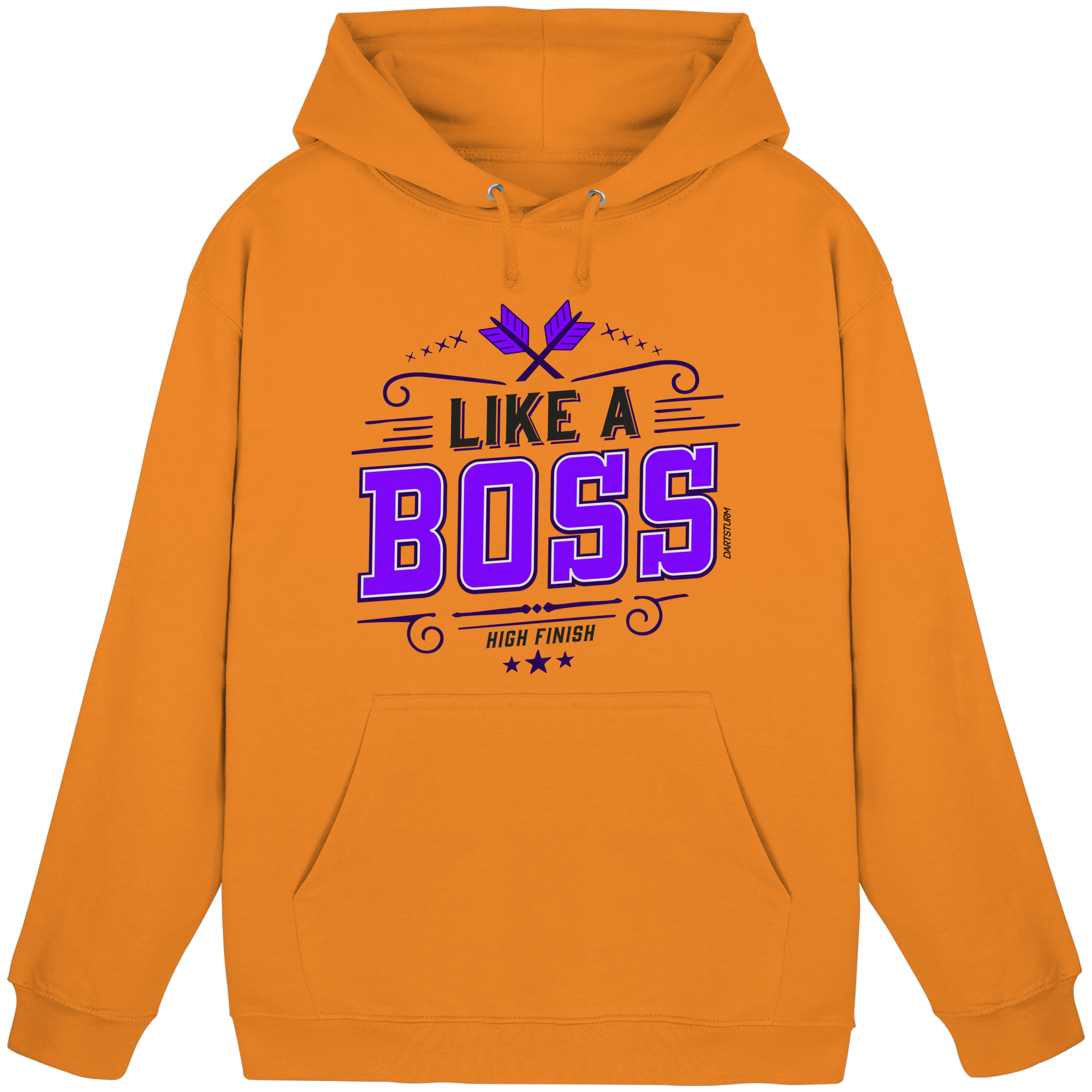 DartSturm - Like a Boss Purple - Basic Unisex Hoodie
