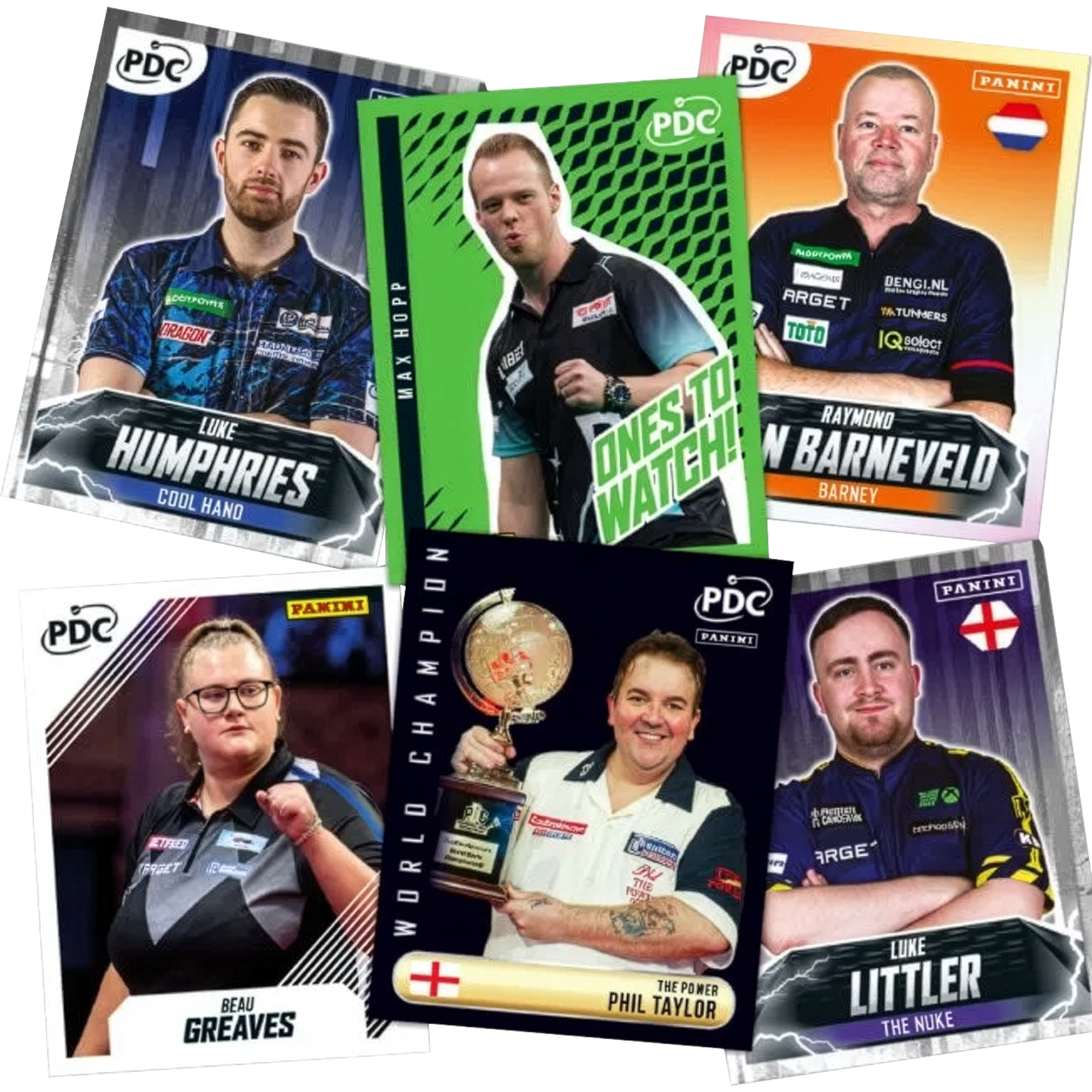 PDC World Darts Championship 2025/26 Sticker - Box-Bundle PDC World Darts Championship 2025/26 Sticker - Box-Bundle