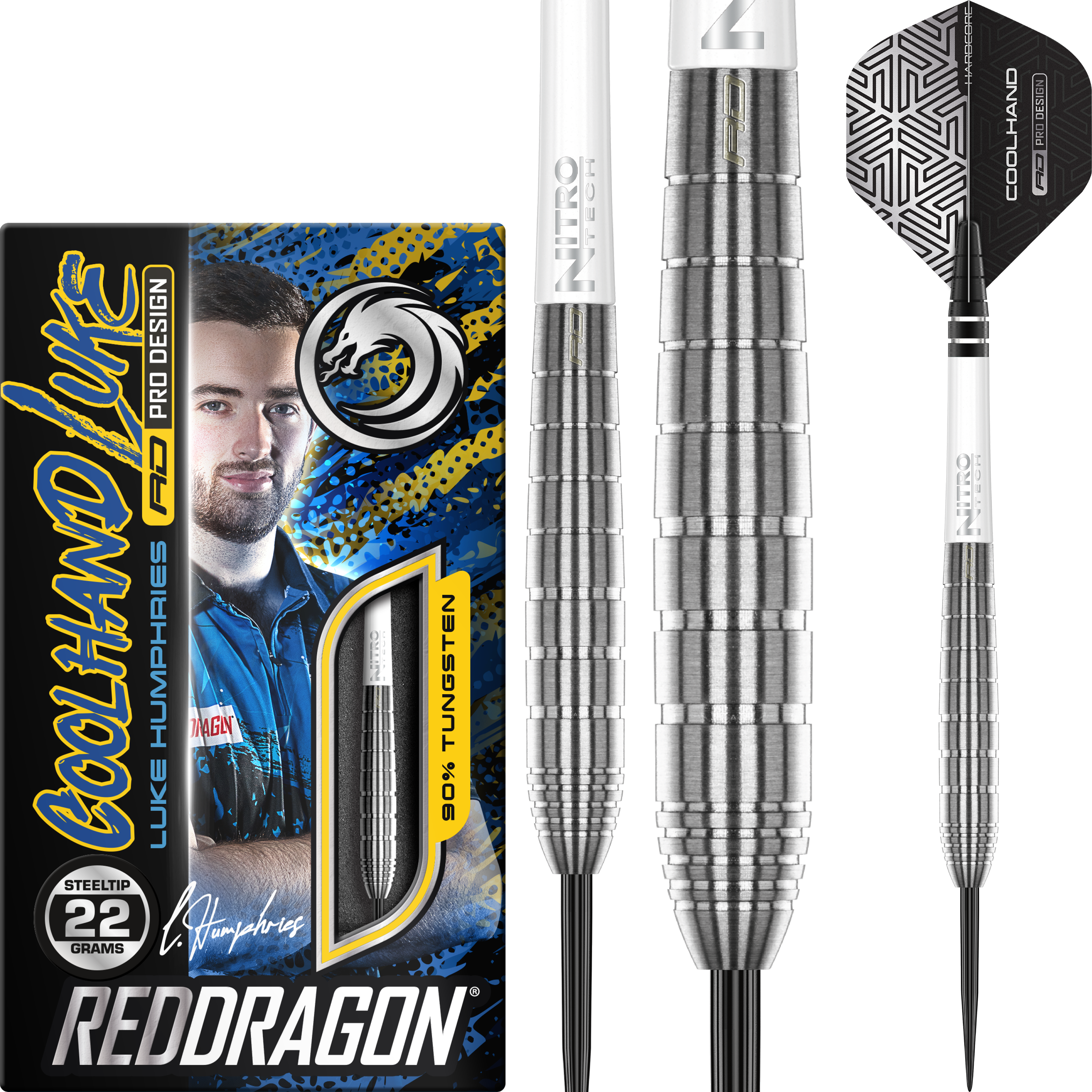 Red Dragon - Luke Humphries TX1 - Steeldart Red Dragon - Luke Humphries TX1 - Steeldart