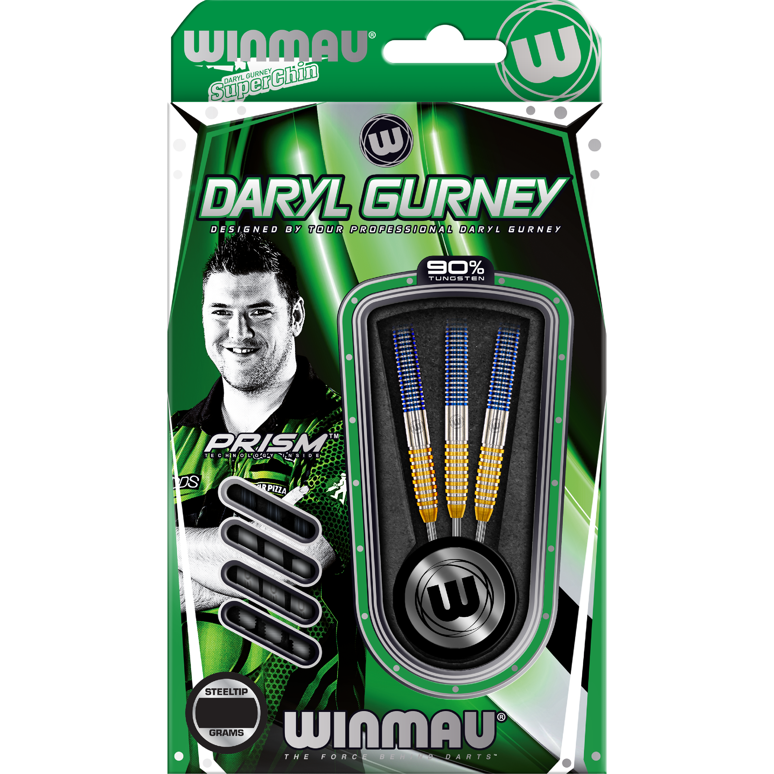 Winmau - Daryl Gurney SC 1.0 Series - Steeldart Winmau - Daryl Gurney SC 1.0 Series - Steeldart