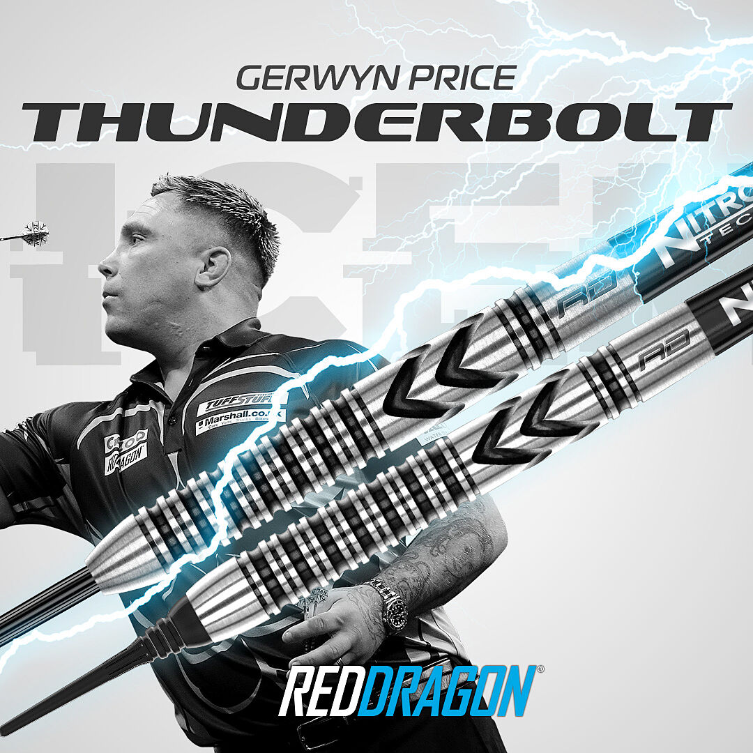 Red Dragon - Gerwyn Price Thunderbolt - Softdart