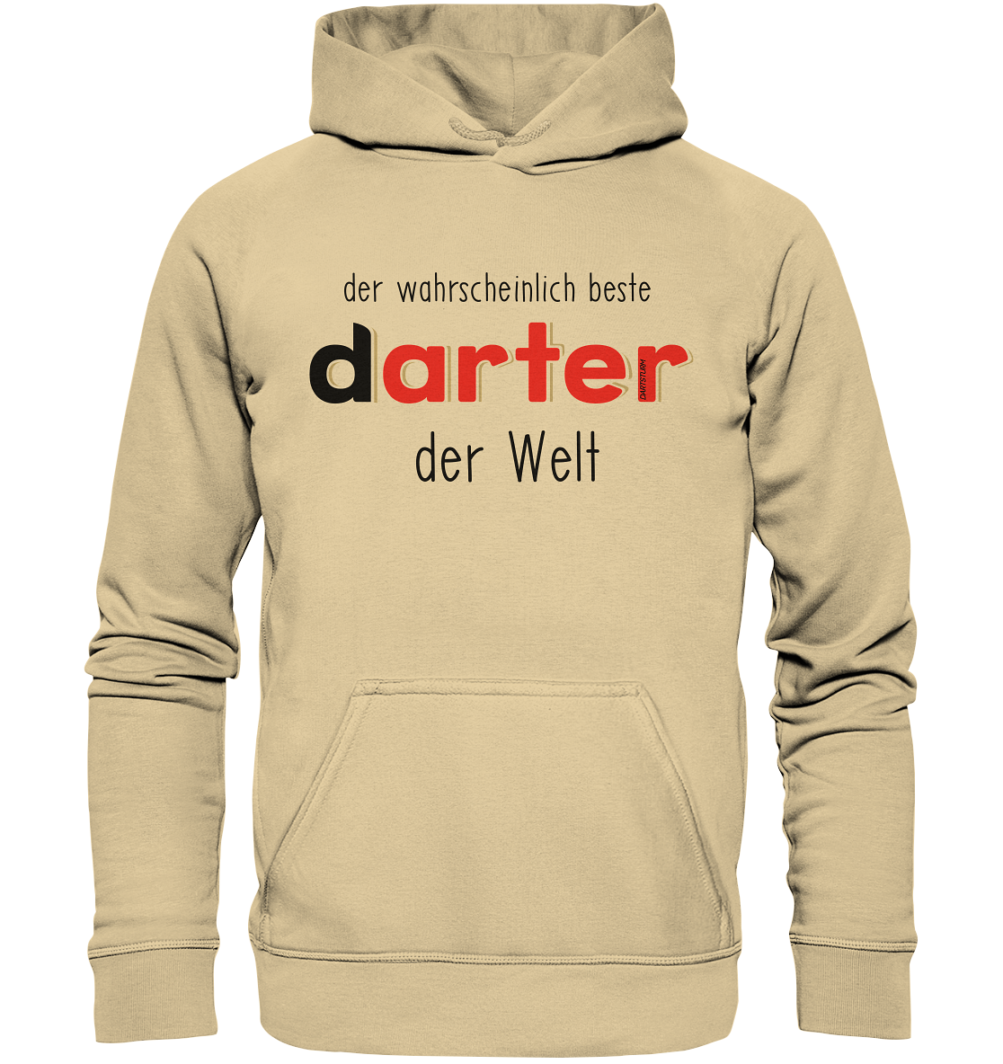 DartSturm - Der wahrscheinlich beste darter der Welt Schwarz - Basic Unisex Hoodie DartSturm - Der wahrscheinlich beste darter der Welt Schwarz - Basic Unisex Hoodie