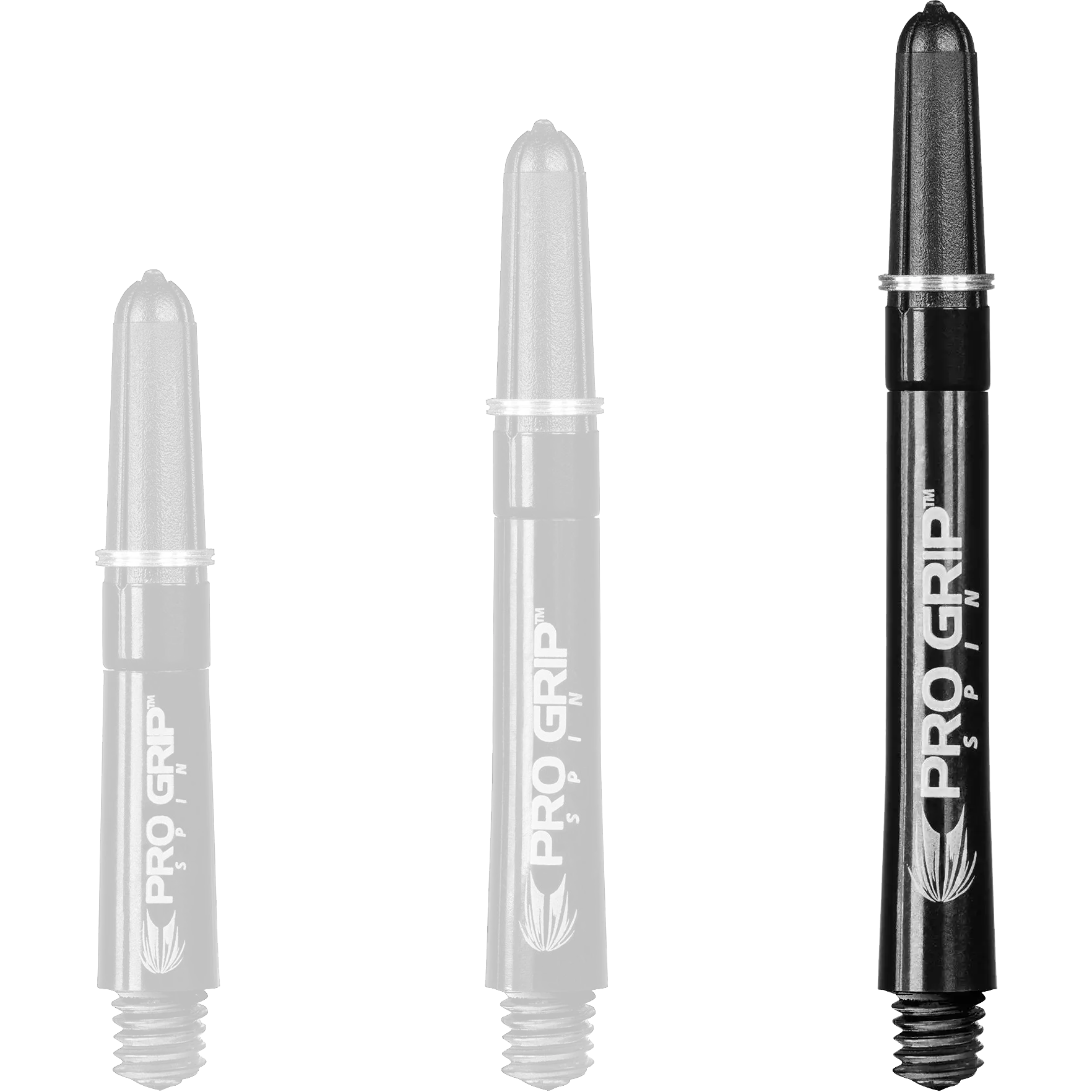 Target - Pro Grip Spin Shaft 3er Set - Schwarz Target - Pro Grip Spin Shaft 3er Set - Schwarz