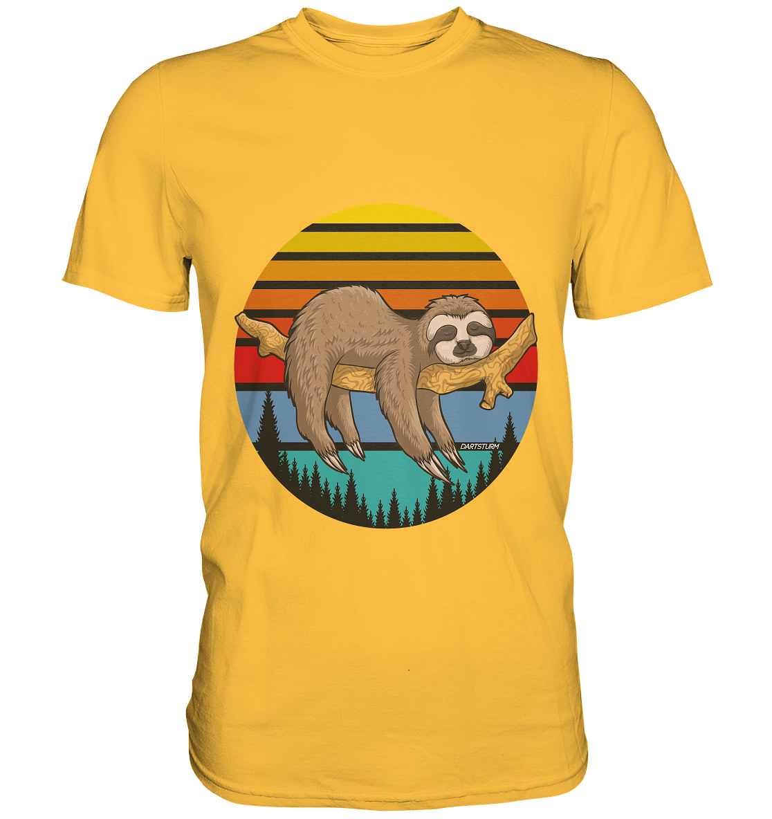 DartSturm - Lazy Sloth - Premium Shirt DartSturm - Lazy Sloth - Premium Shirt