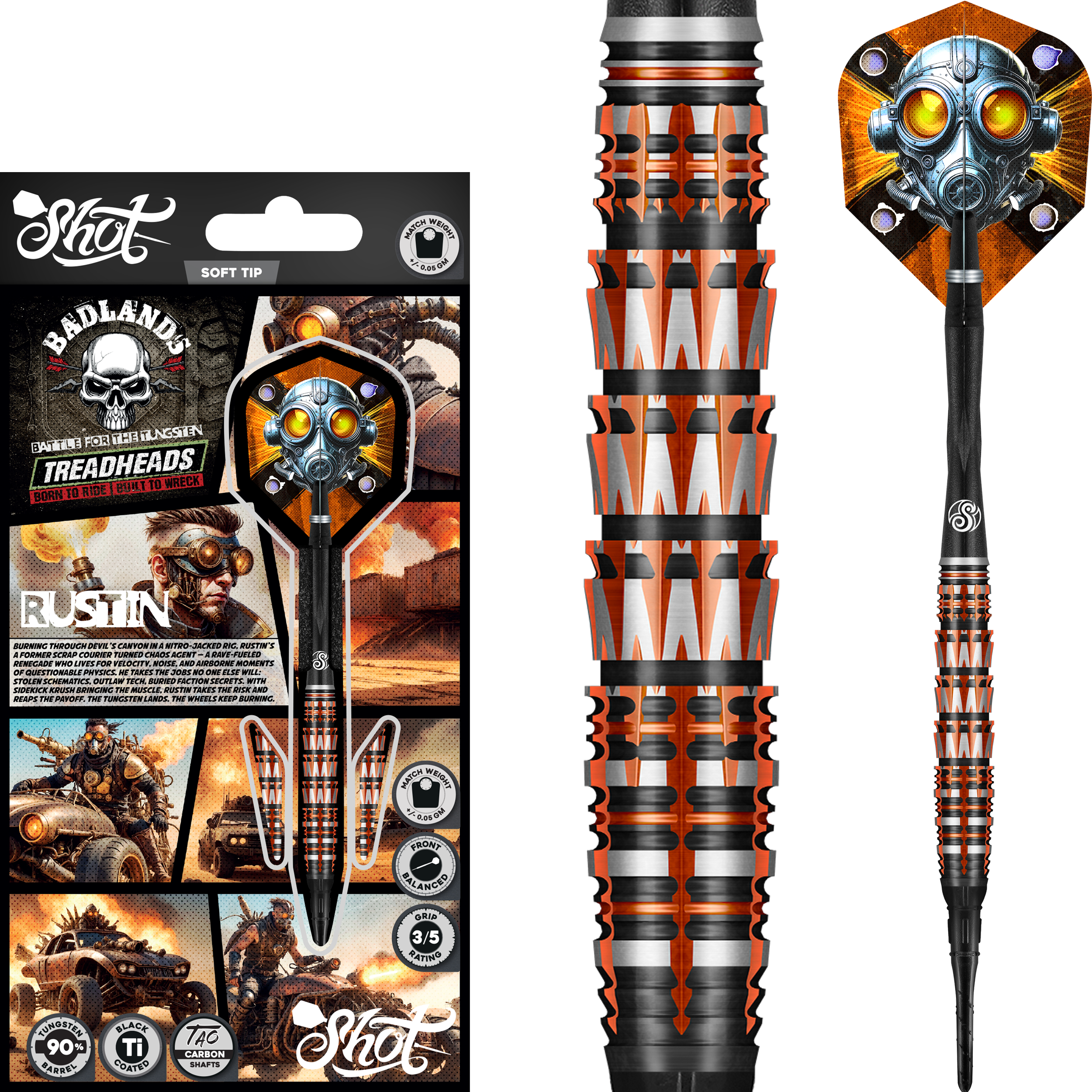 Shot - Badlands Rustin - Softdart Shot - Badlands Rustin - Softdart