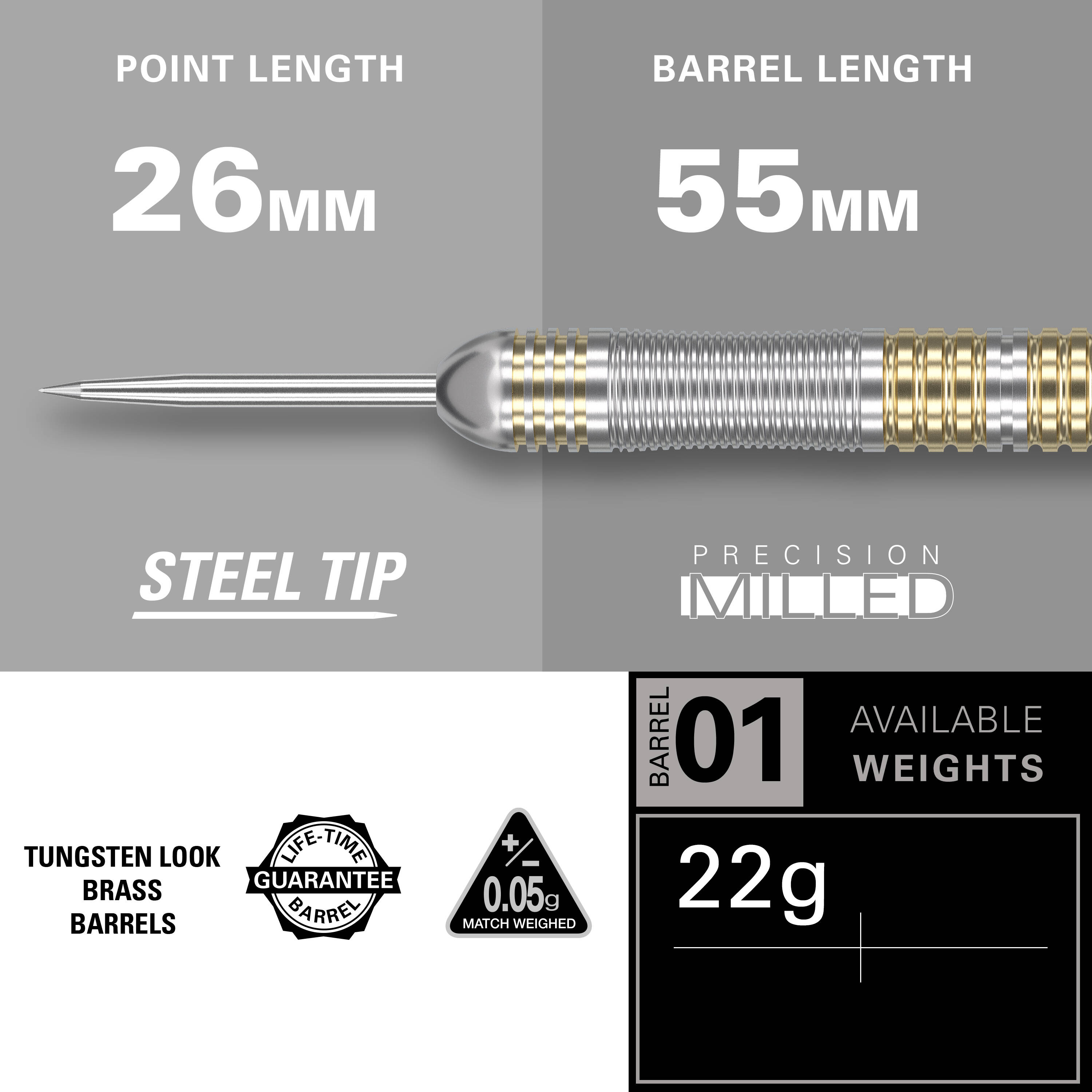 Target - Rob Cross Brass - Steeldart Target - Rob Cross Brass - Steeldart