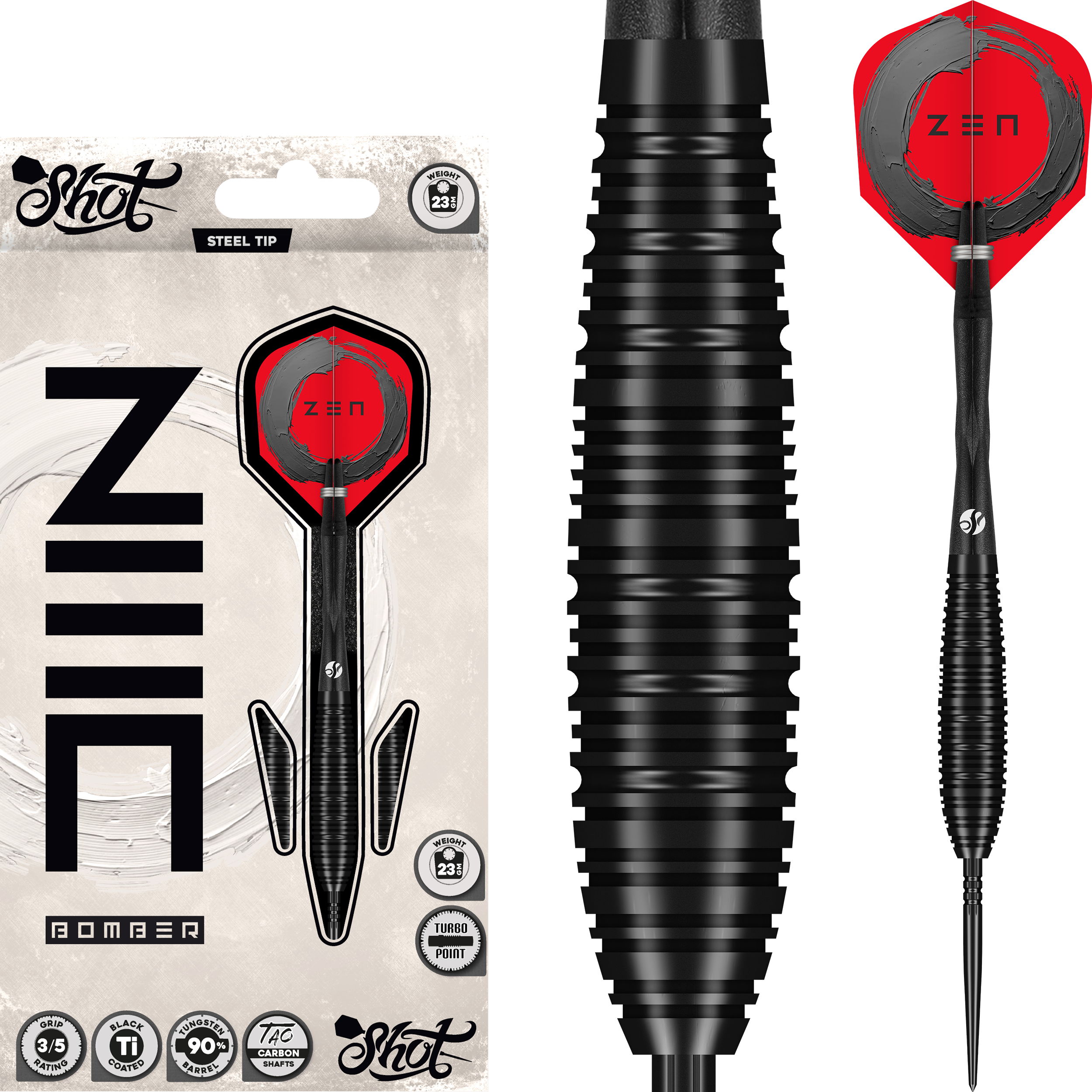 Shot - Turbo Point - Zen Bomber - Steeldart Shot - Turbo Point - Zen Bomber - Steeldart