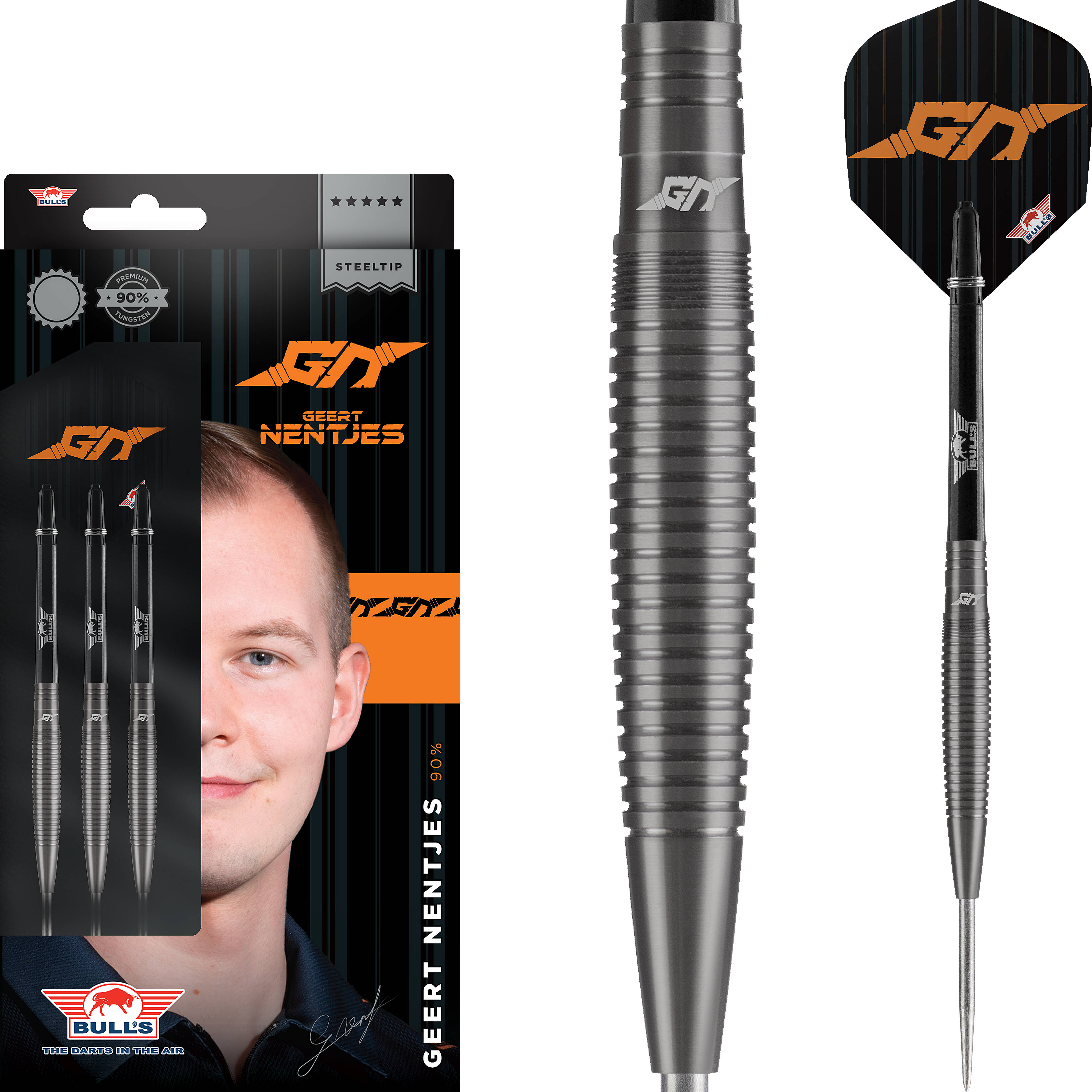 Bull's NL - Geert Nentjes Black - Steeldart Bull's NL - Geert Nentjes Black - Steeldart