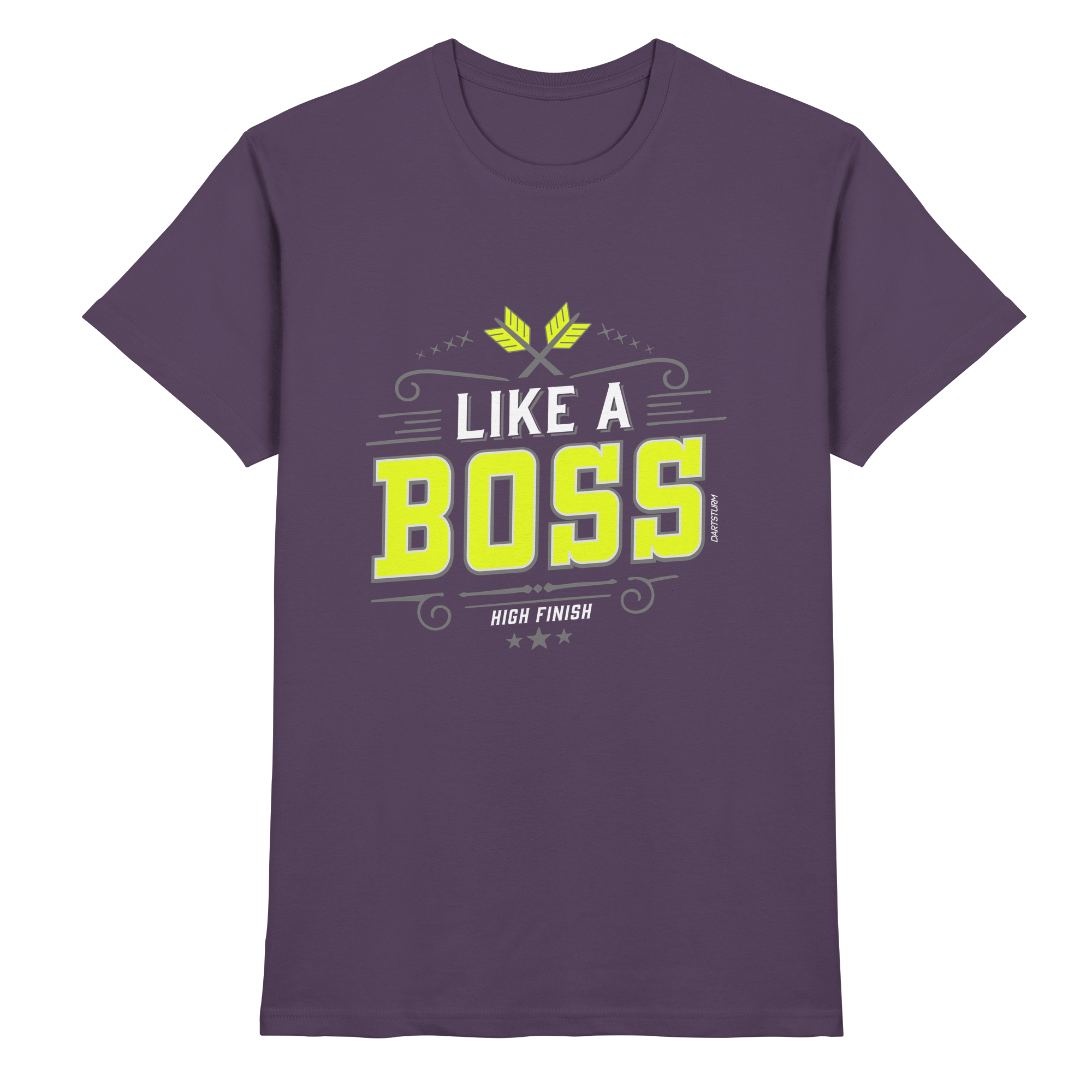 DartSturm - Like a Boss Yellow - Premium Shirt