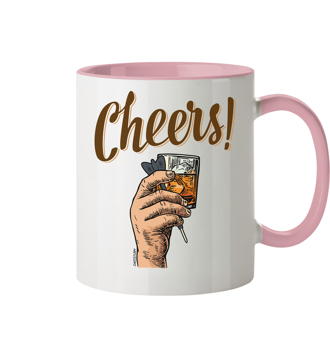 DartSturm - Cheers - Tasse zweifarbig