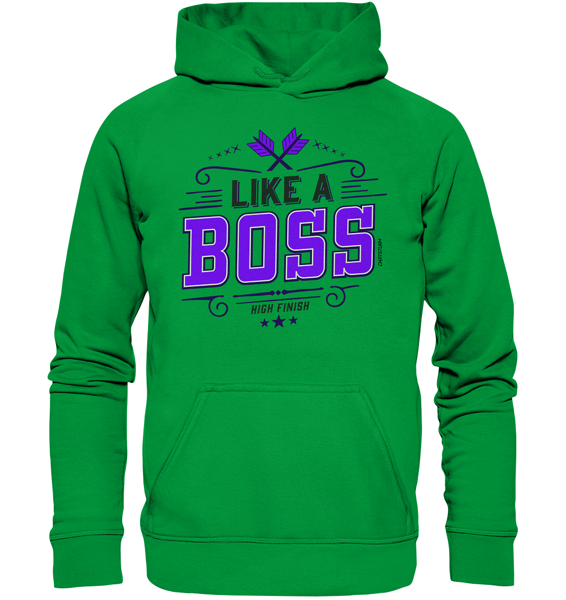 DartSturm - Like a Boss Purple - Basic Unisex Hoodie