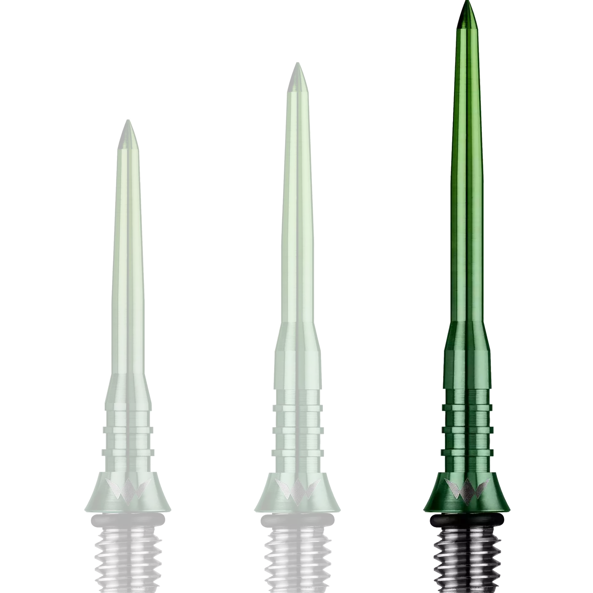 Mission - Titan Pro Conversion Points Grooved - Grün