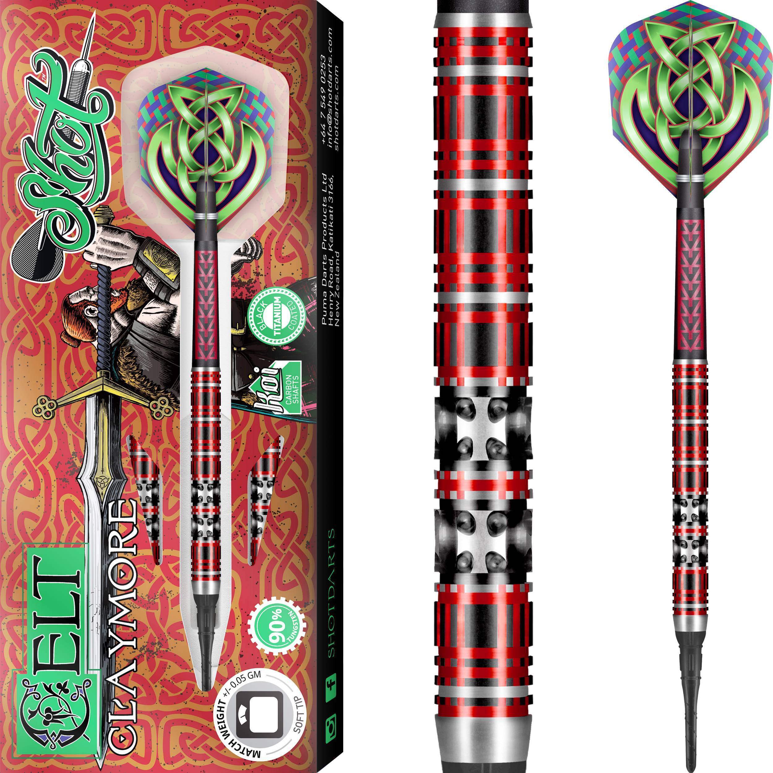 Shot-Celt-Claymore-Softdart-Collage Shot - Celt Claymore - Softdart