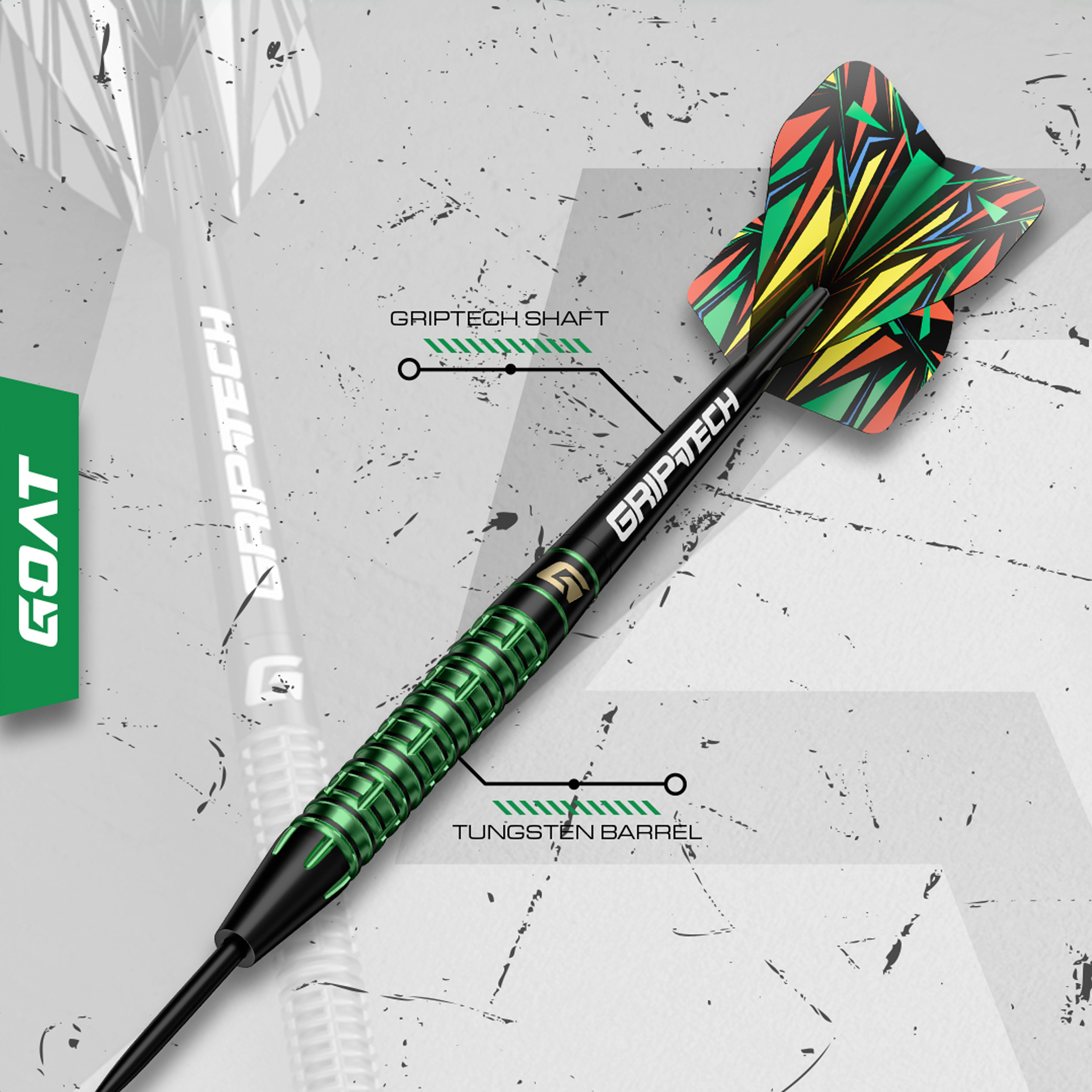 GOAT - Athlete Green - Steeldart GOAT - Athlete Green - Steeldart