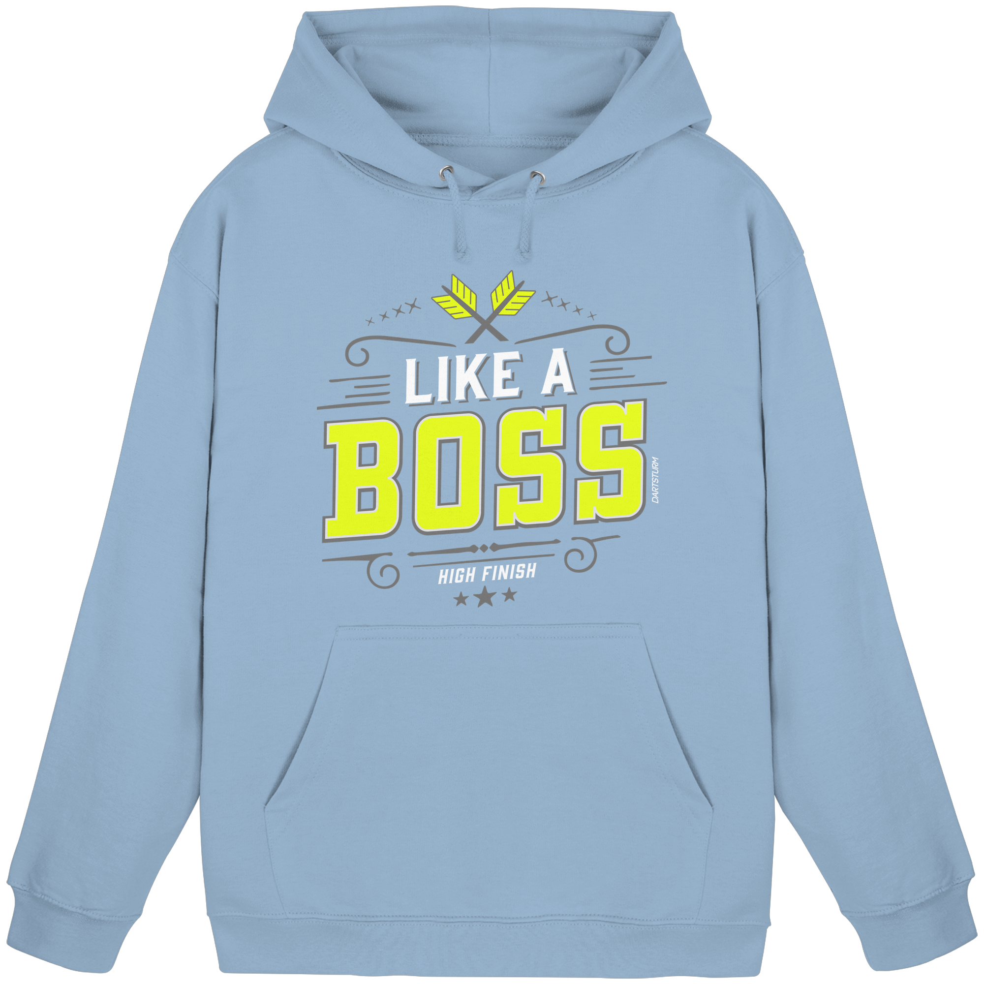 DartSturm - Like a Boss Yellow - Basic Unisex Hoodie