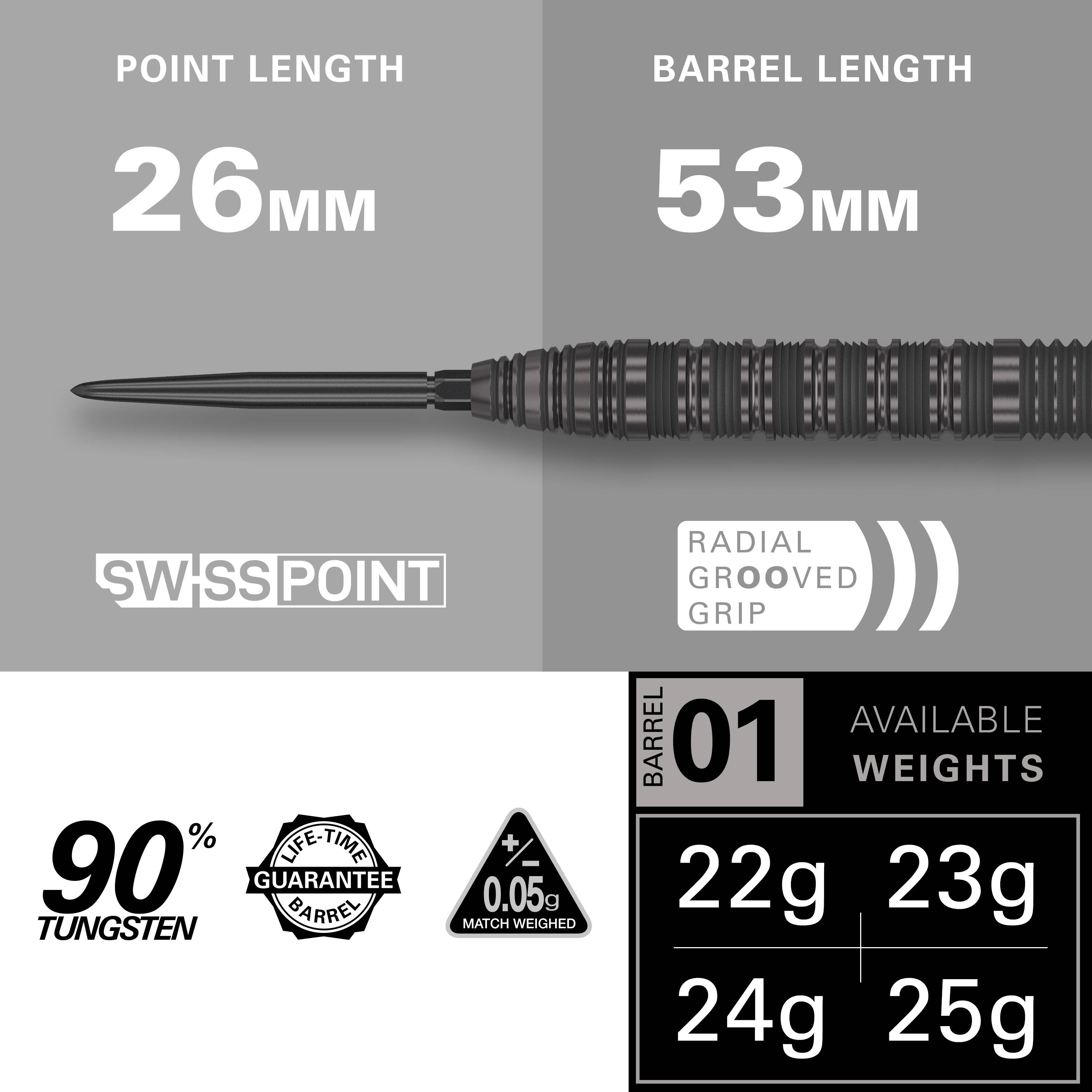 Target - Swiss Point - Bolide Void 01 - Steeldart Target - Swiss Point - Bolide Void 01 - Steeldart