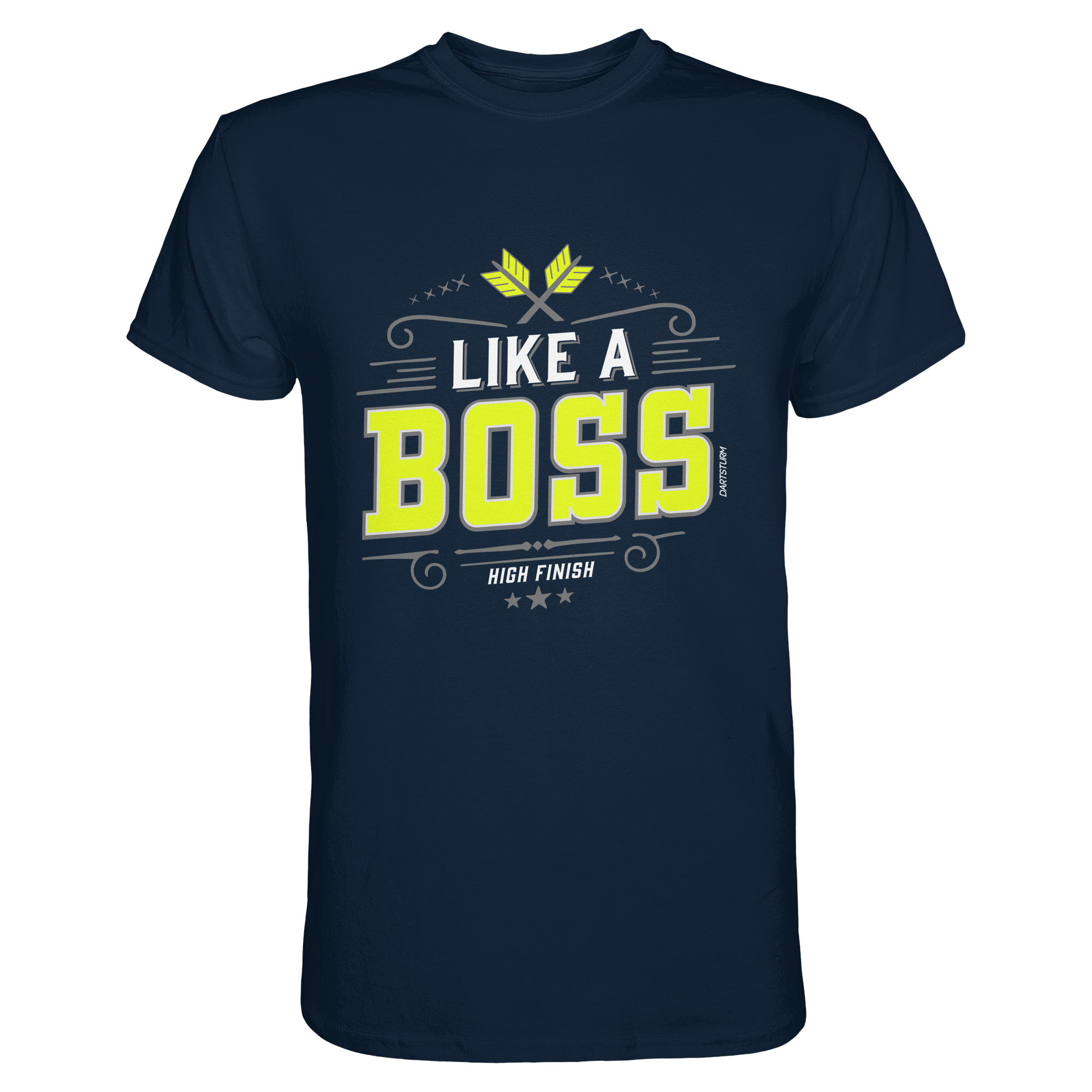 DartSturm - Like a Boss Yellow - Premium Shirt DartSturm - Like a Boss Yellow - Premium Shirt