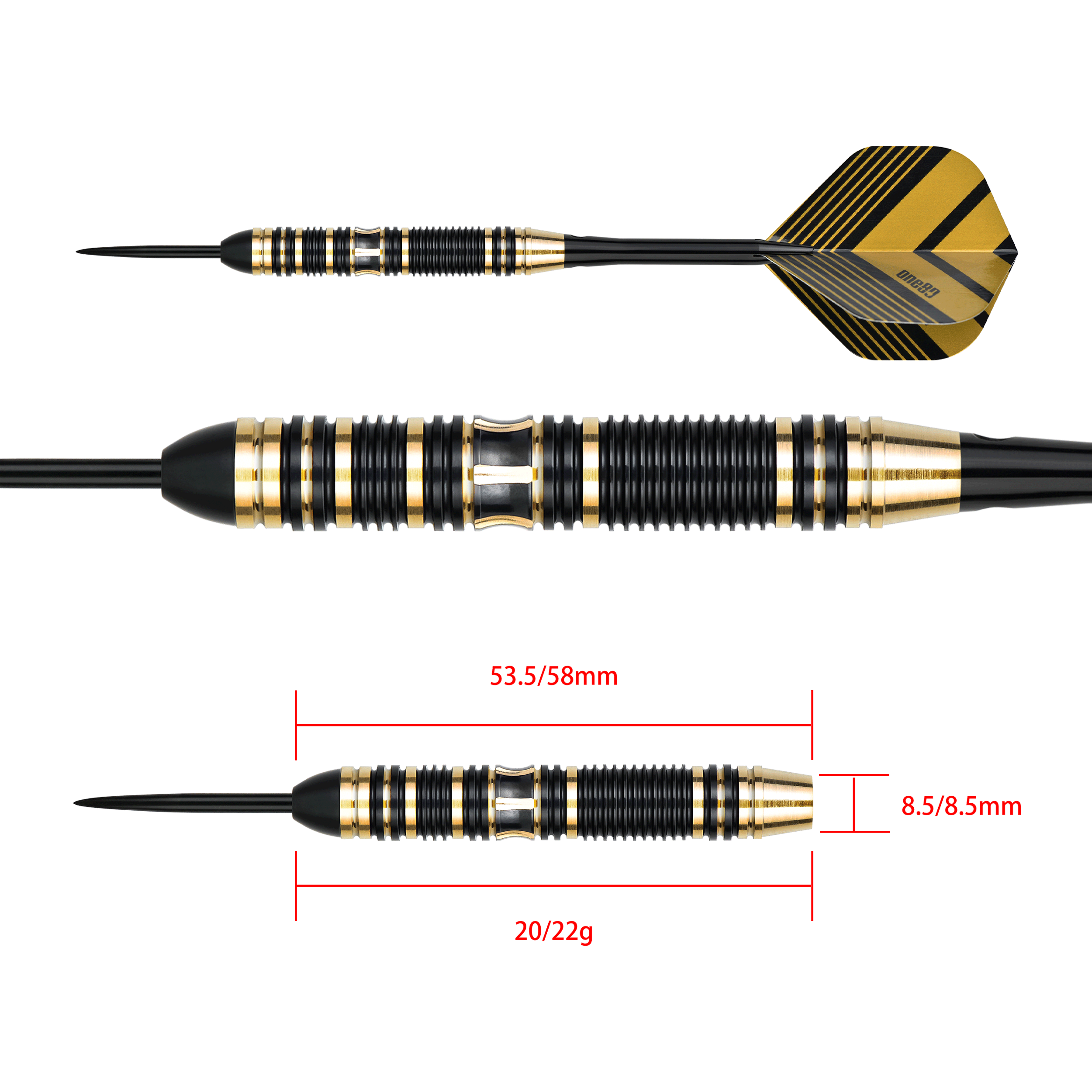 One80 - Mobilizer 02 Brass - Steeldart One80 - Mobilizer 02 Brass - Steeldart