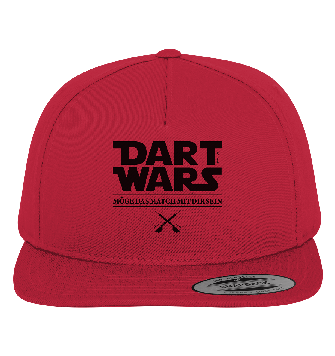 DartSturm - Dart Wars Schwarz - Premium Snapback