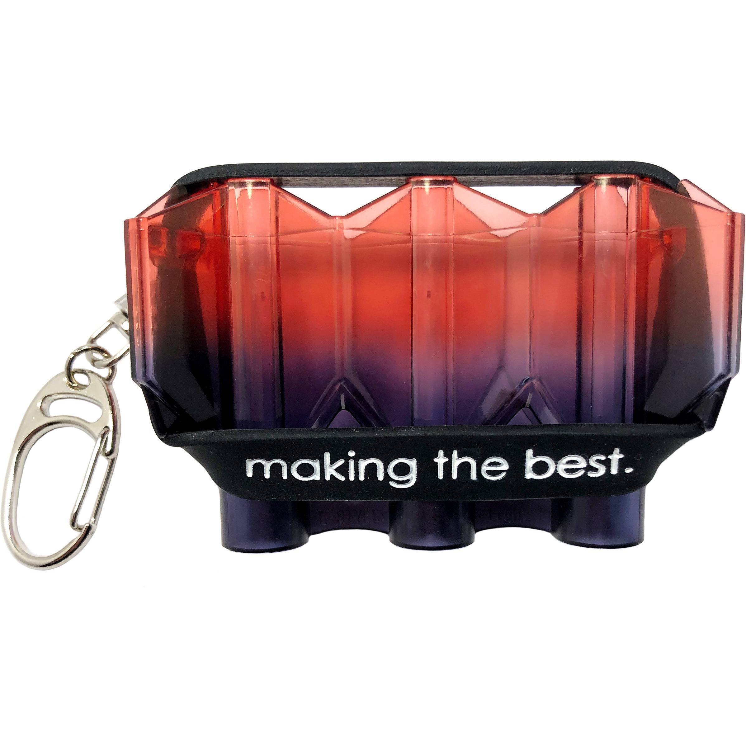 L-Style-Krystal-Flight-Case-N9-Twin-Color-Rot-Schwarz L-Style - Krystal Flight Case - N9 Twin Color