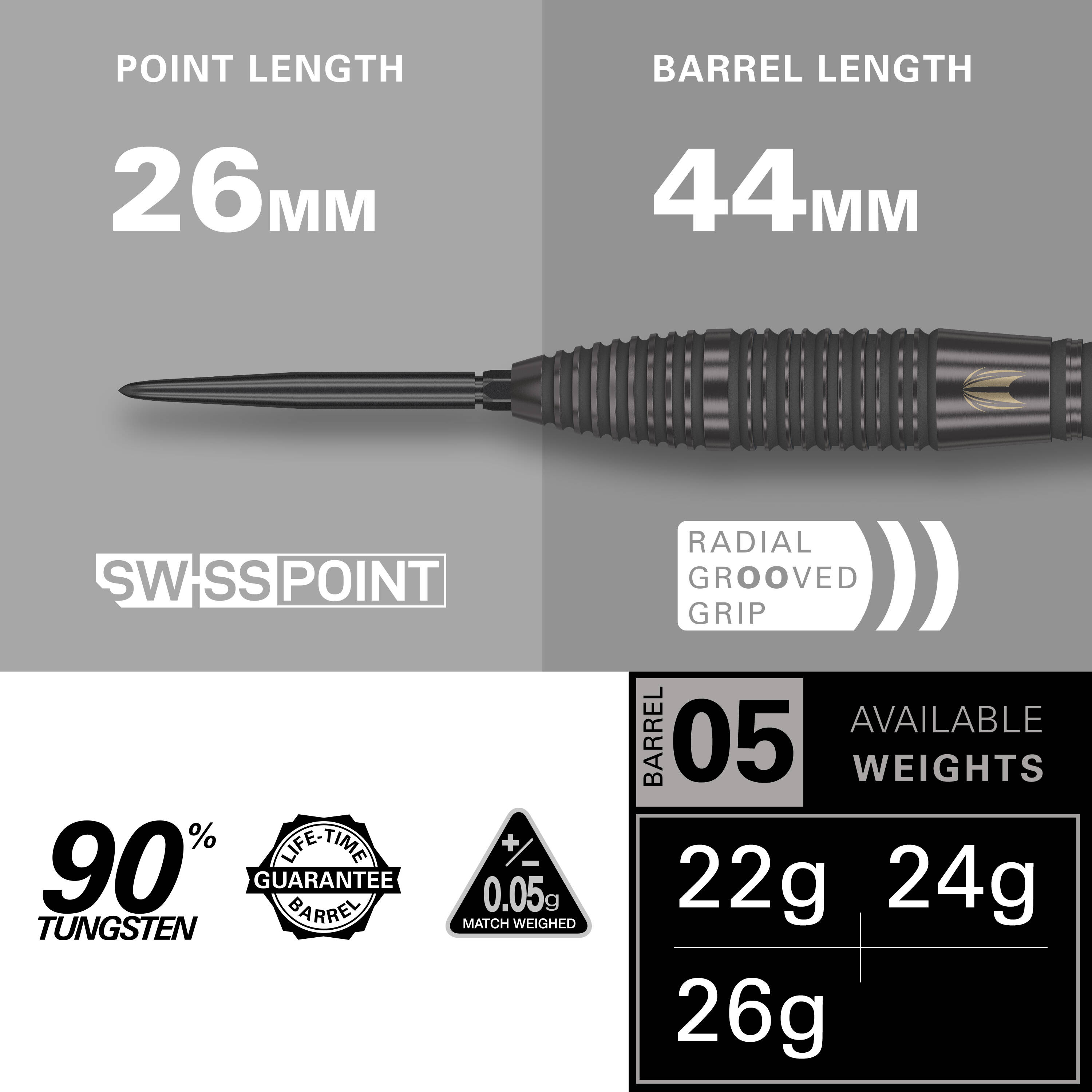 Target - Swiss Point - Bolide Void 05 - Steeldart