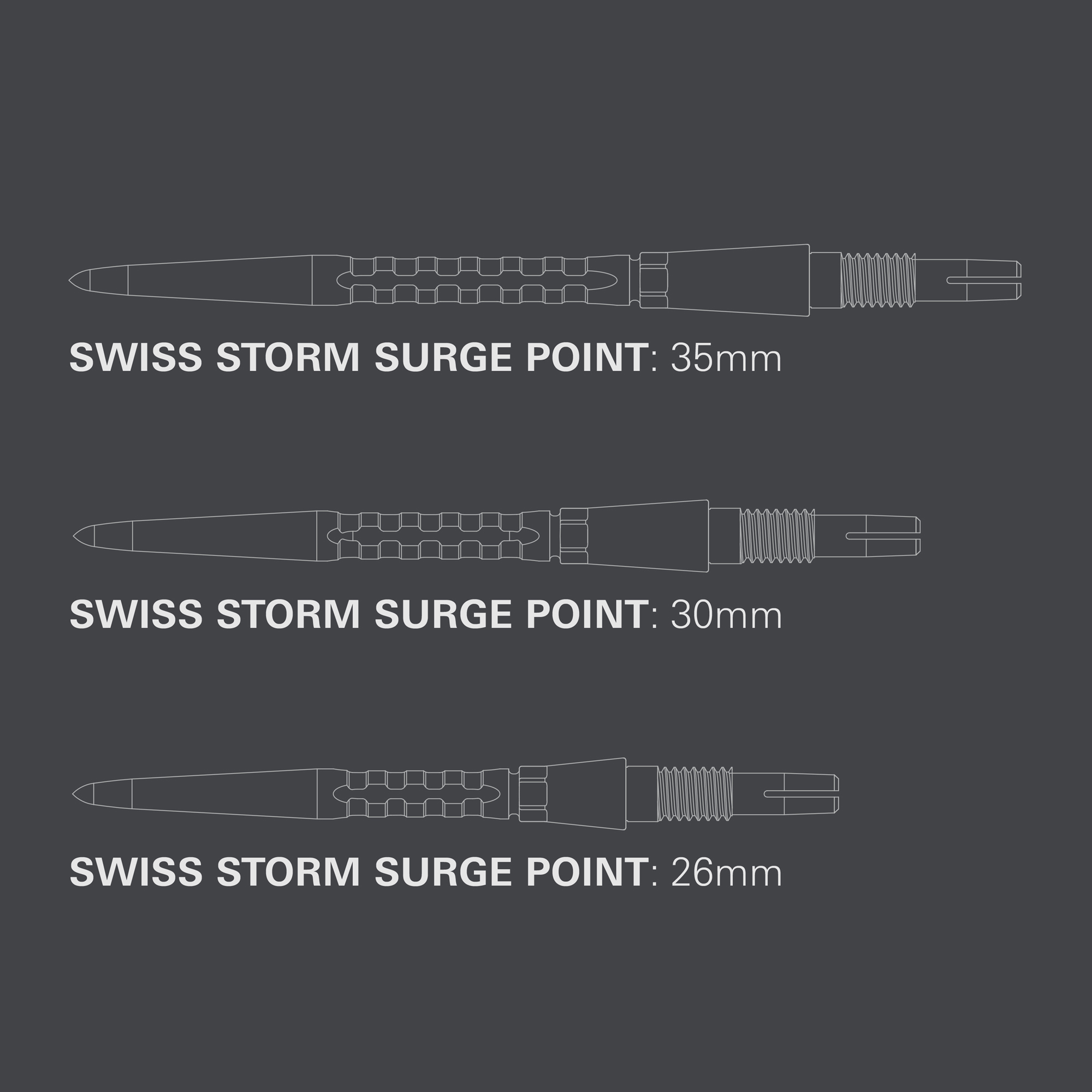 Target - Swiss Point Storm Surge - Schwarz Target - Swiss Point Storm Surge - Schwarz