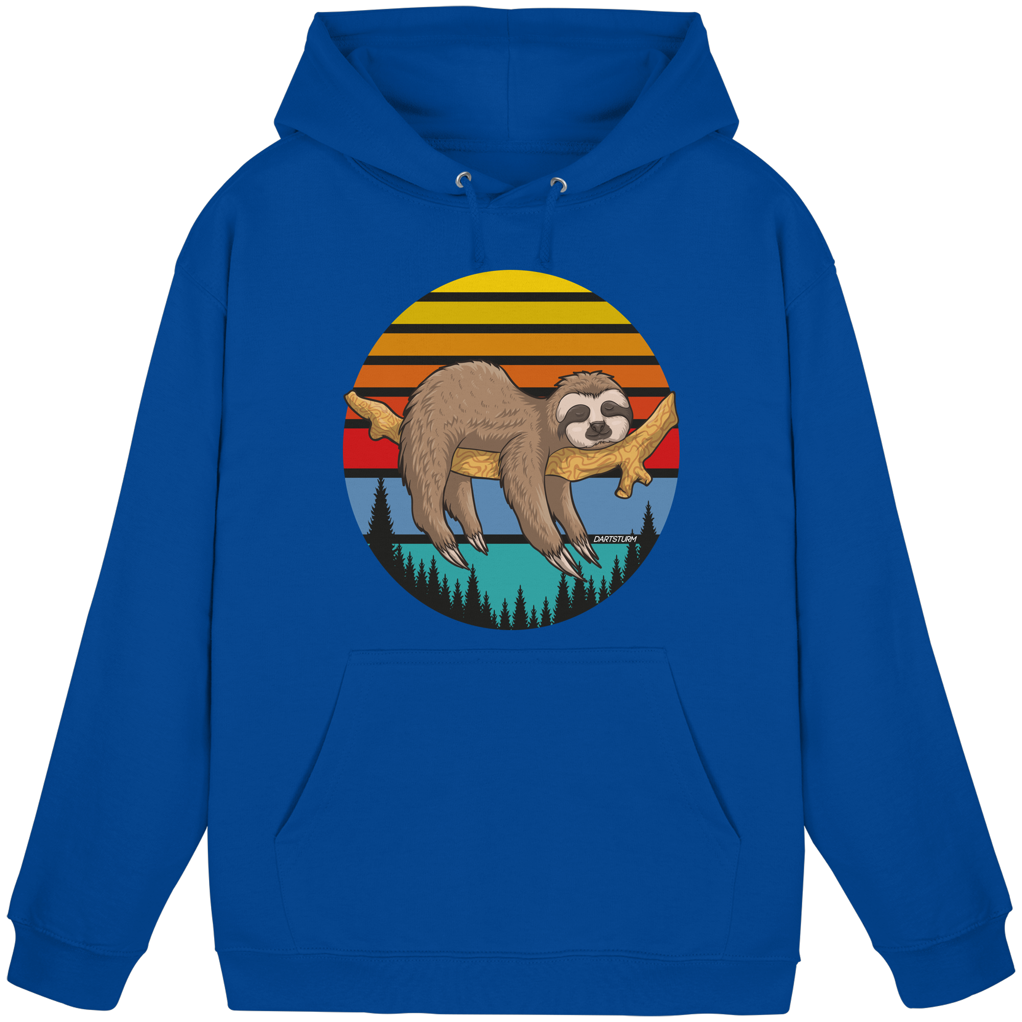 DartSturm - Lazy Sloth - Basic Unisex Hoodie