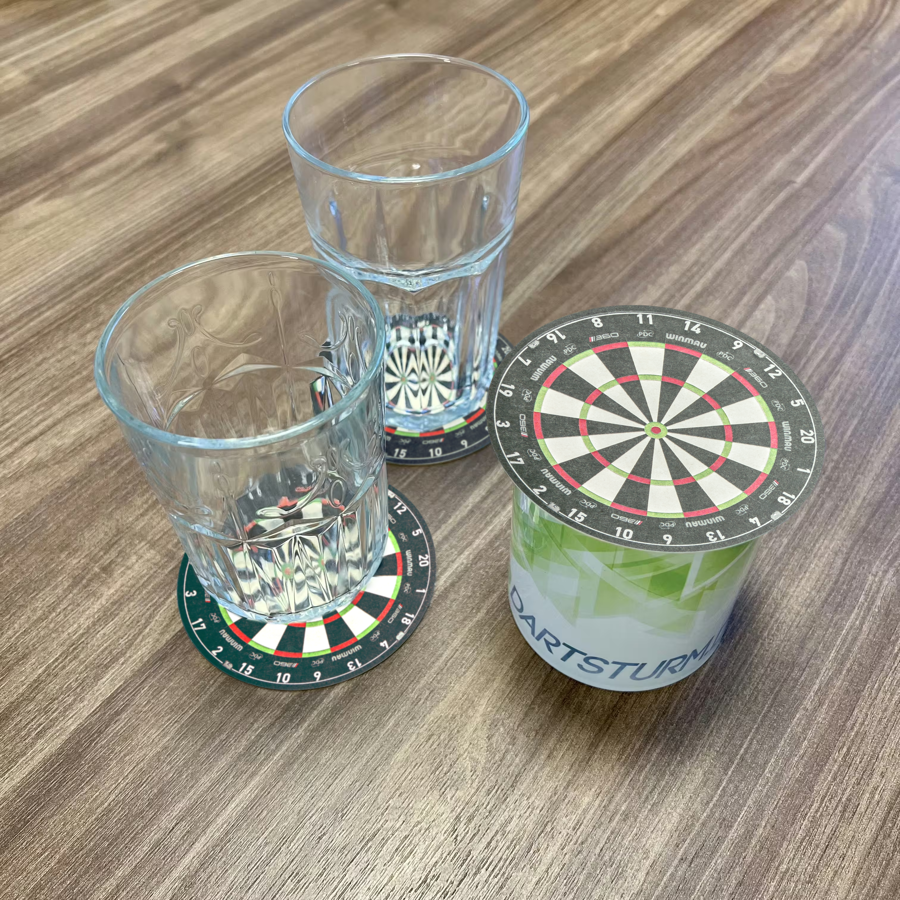 DartSturm - Blade 360 PDC Getränkeuntersetzer 