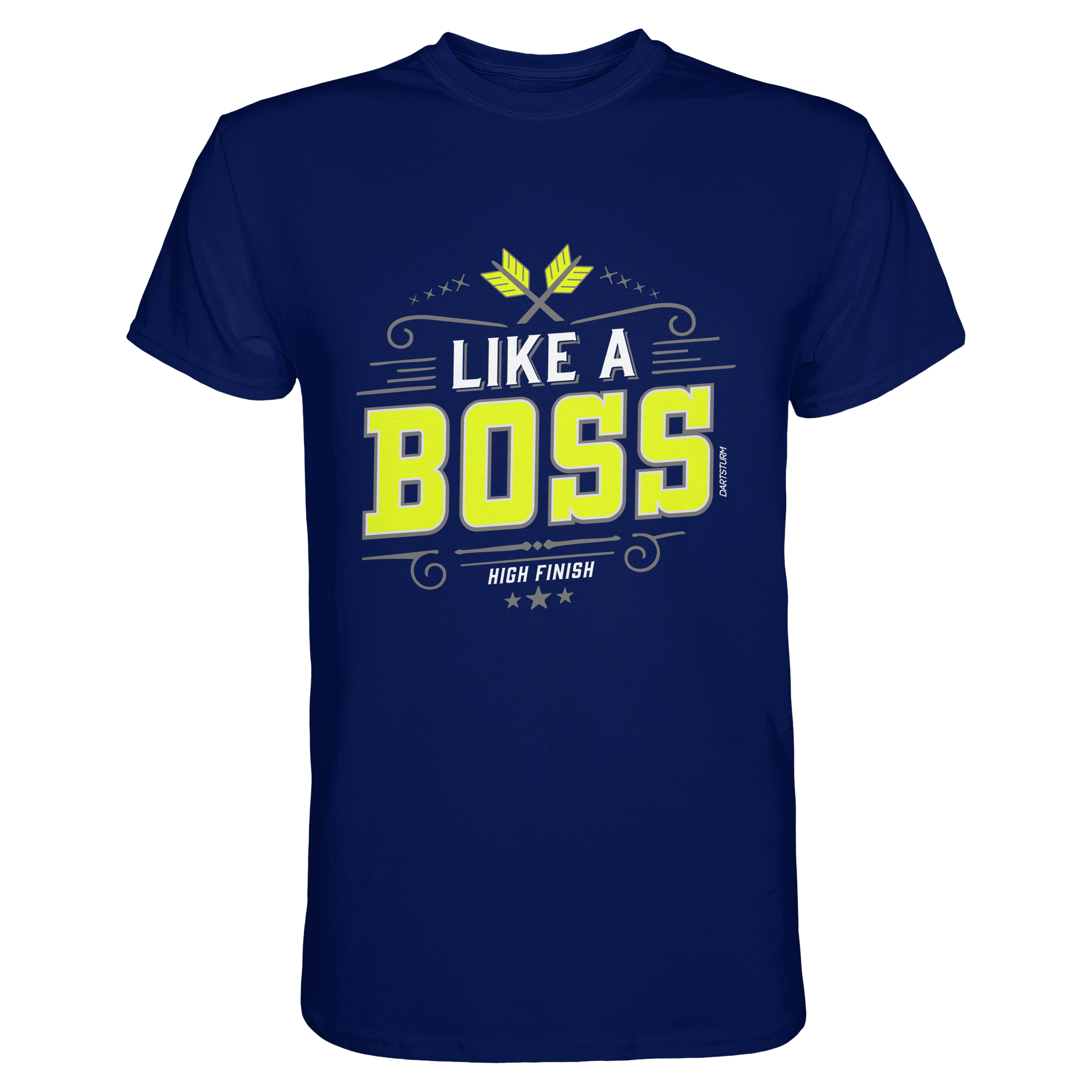 DartSturm - Like a Boss Yellow - Premium Shirt