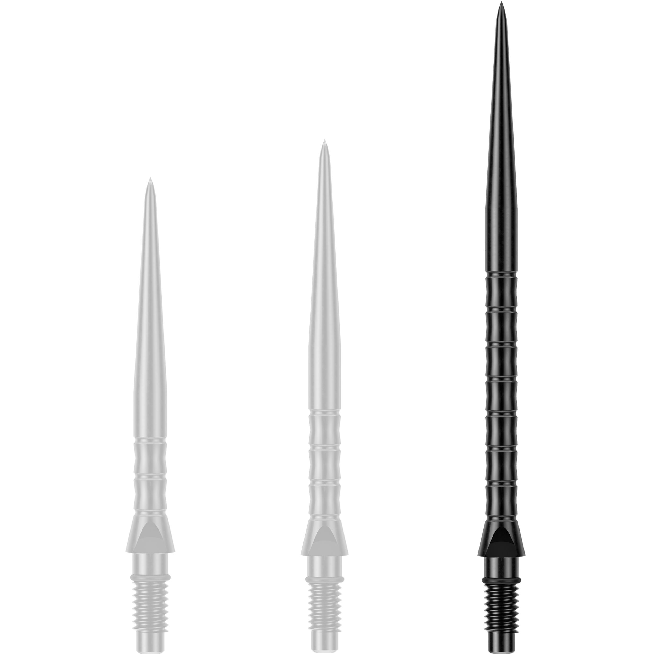 Winmau - Switch Point Wave - Schwarz