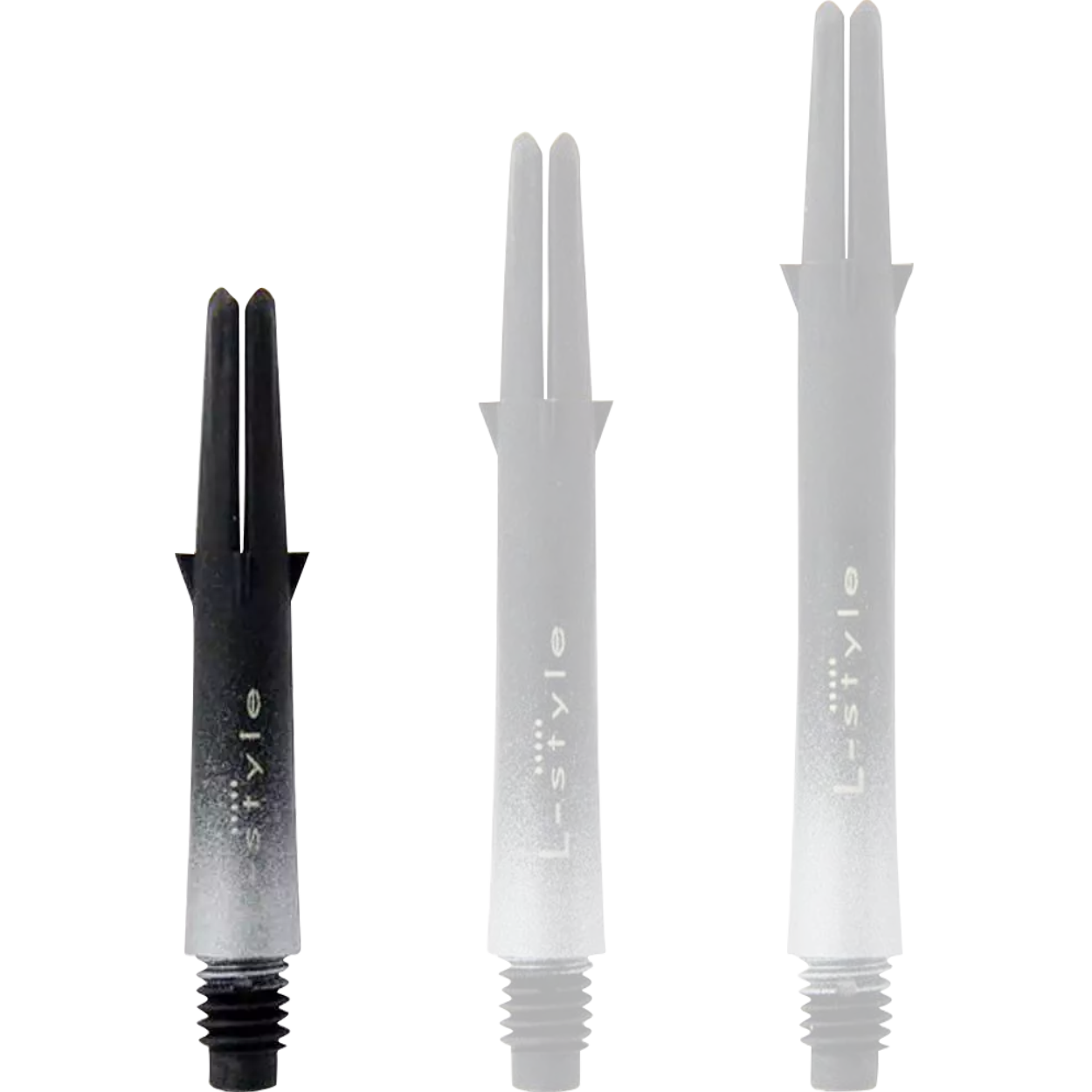 L-Style - Carbon L-Shaft Lock Straight TwoTone - Silber L-Style - Carbon L-Shaft Lock Straight TwoTone - Silber