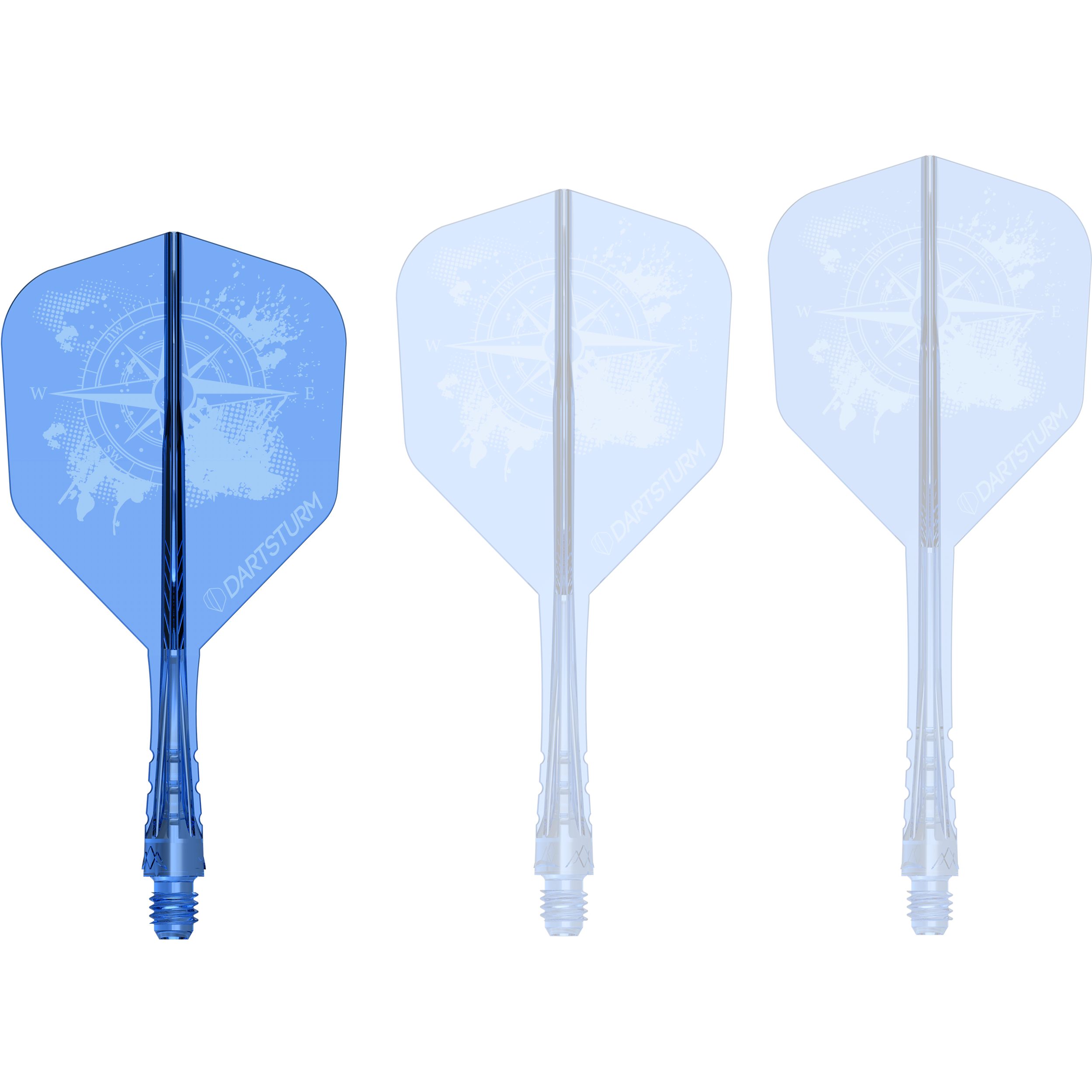 Mission - Force 90 Vortex Blau Transparent - Navigator - No6