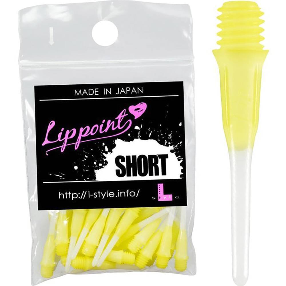 L-Style-Lippoint-TwoTone-Short-30er-Pack-Gelb L-Style - Lippoint TwoTone Short - 30er Pack