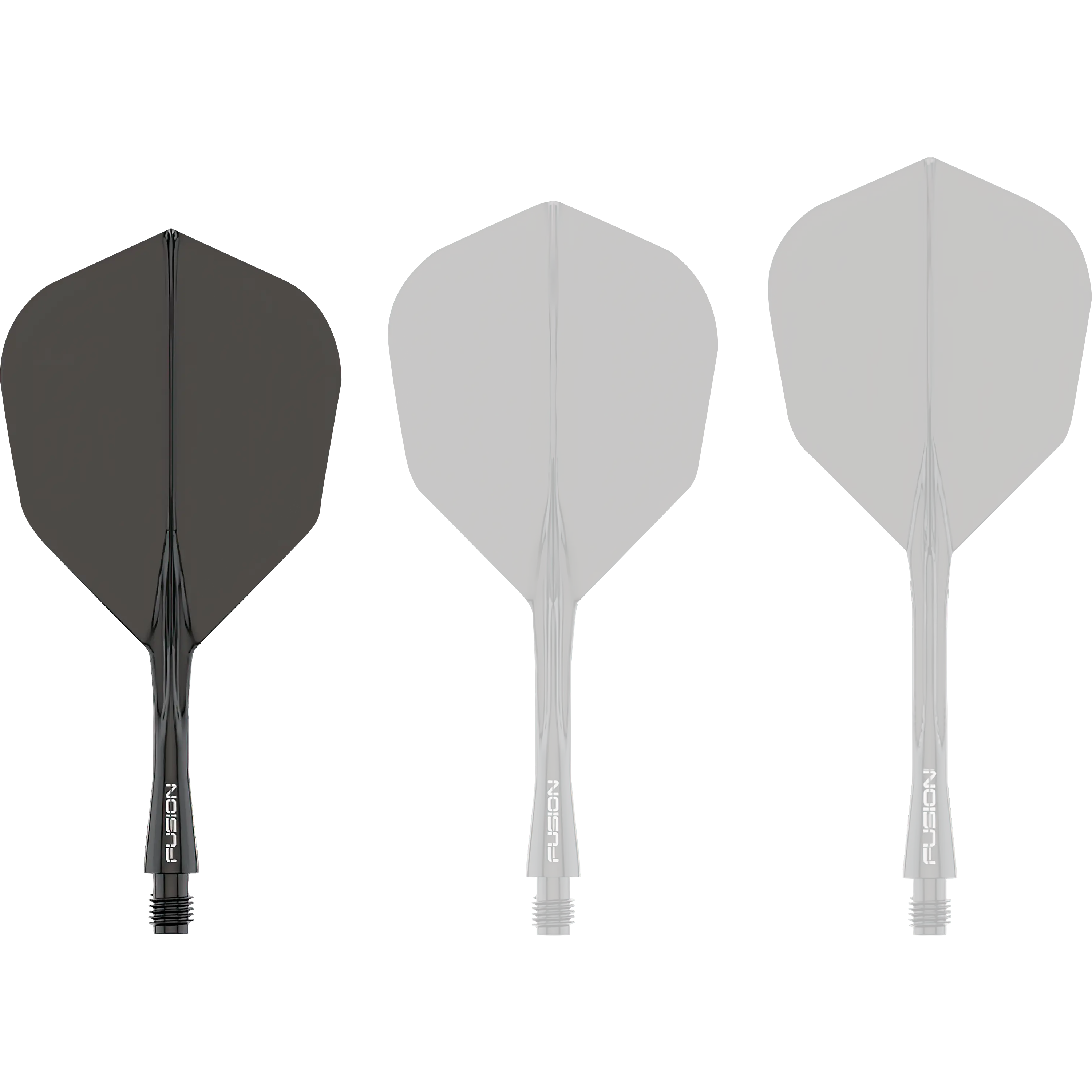 Winmau - Fusion Flightsystem Schwarz - No6 Winmau - Fusion Flightsystem Schwarz - No6