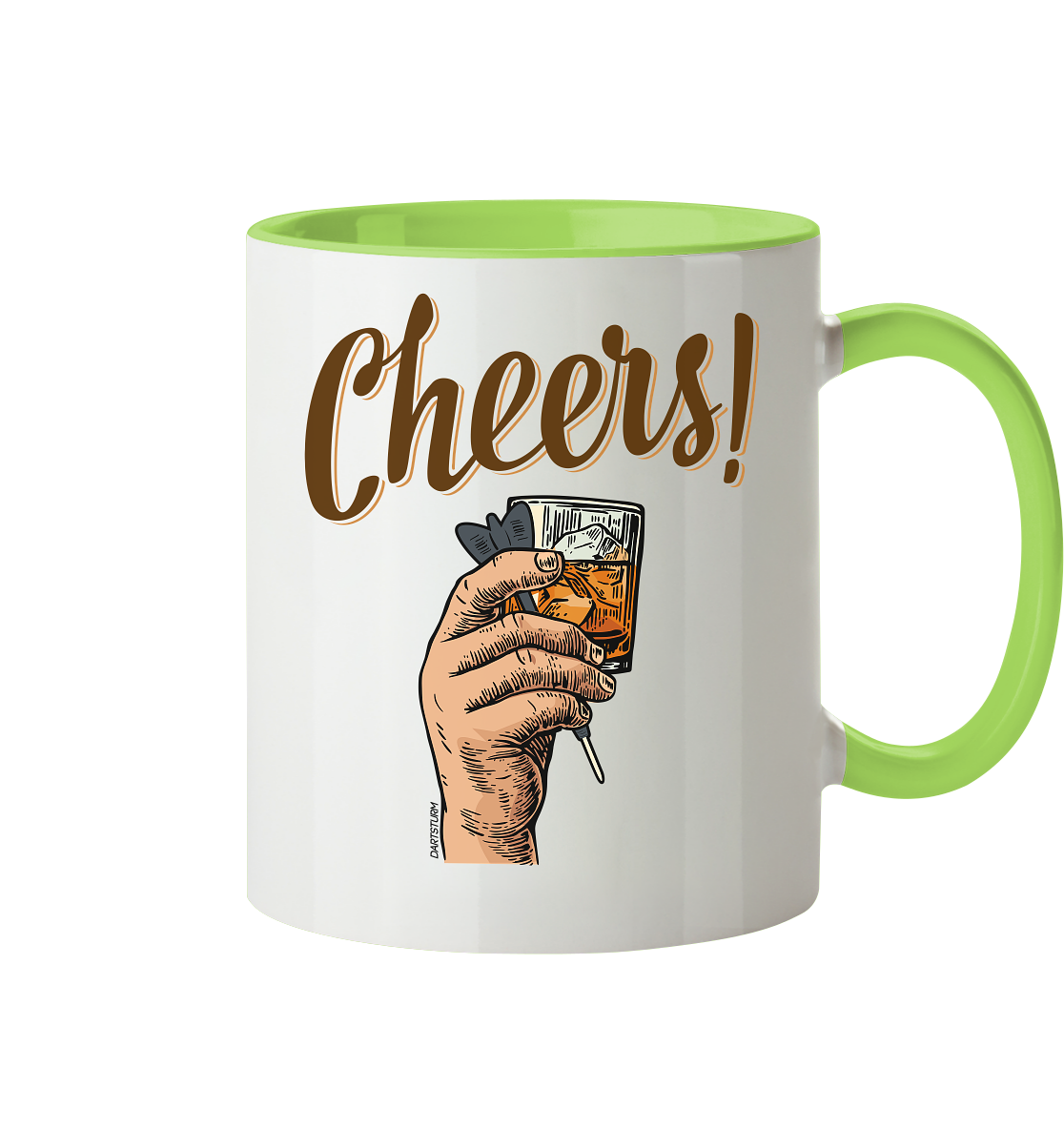 DartSturm - Cheers - Tasse zweifarbig DartSturm - Cheers - Tasse zweifarbig