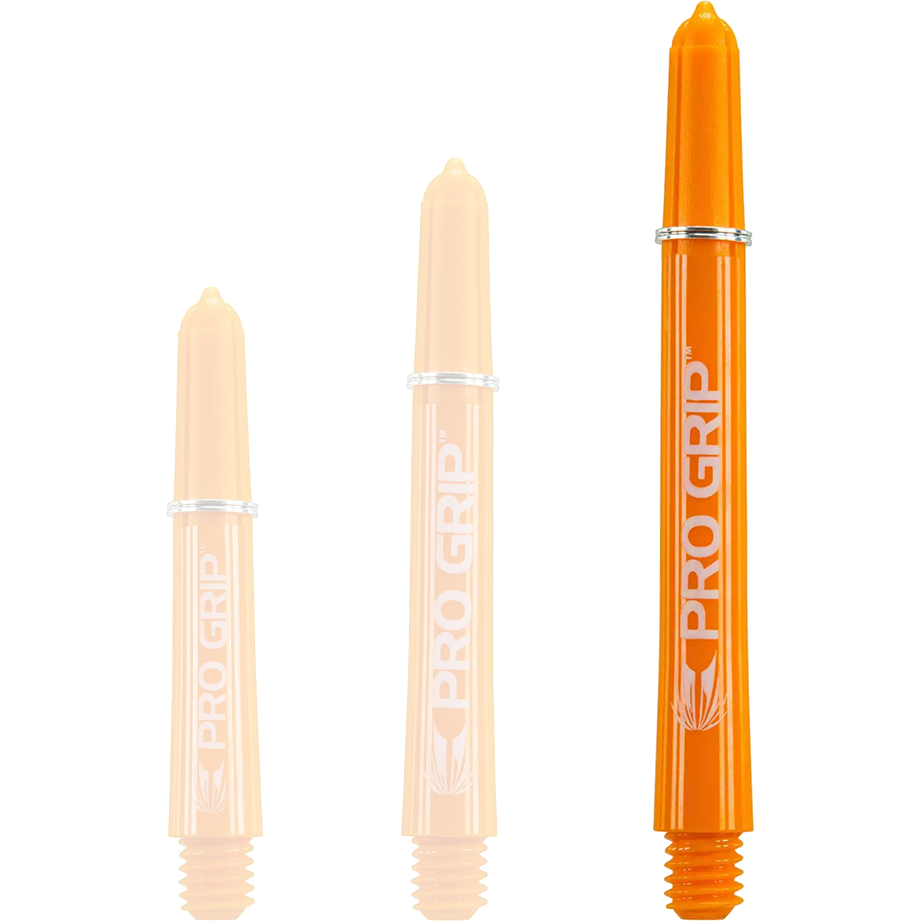 Target - Pro Grip Shaft 3er Set - Orange Target - Pro Grip Shaft 3er Set - Orange