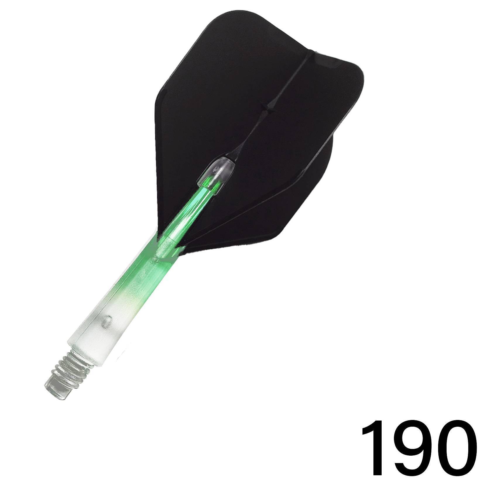 L-Style-L-Shaft-Lock-Straight-N9-TwinColor-Transparent-Grun-190-Collage L-Style - L-Shaft Lock Straight N9 TwinColor - Transparent Grün