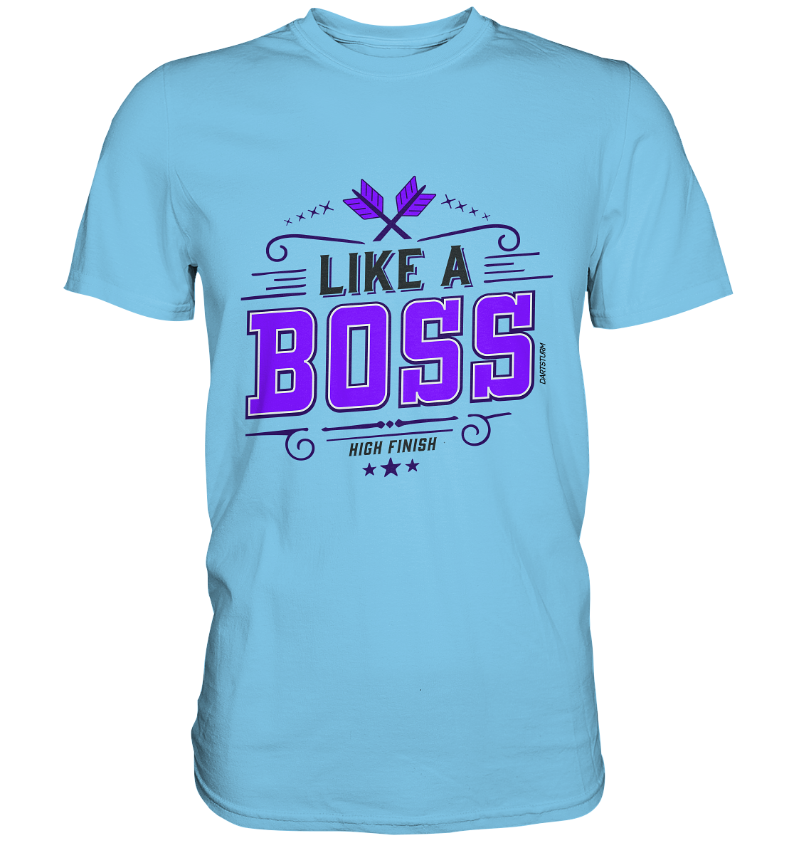 DartSturm - Like a Boss Purple - Premium Shirt