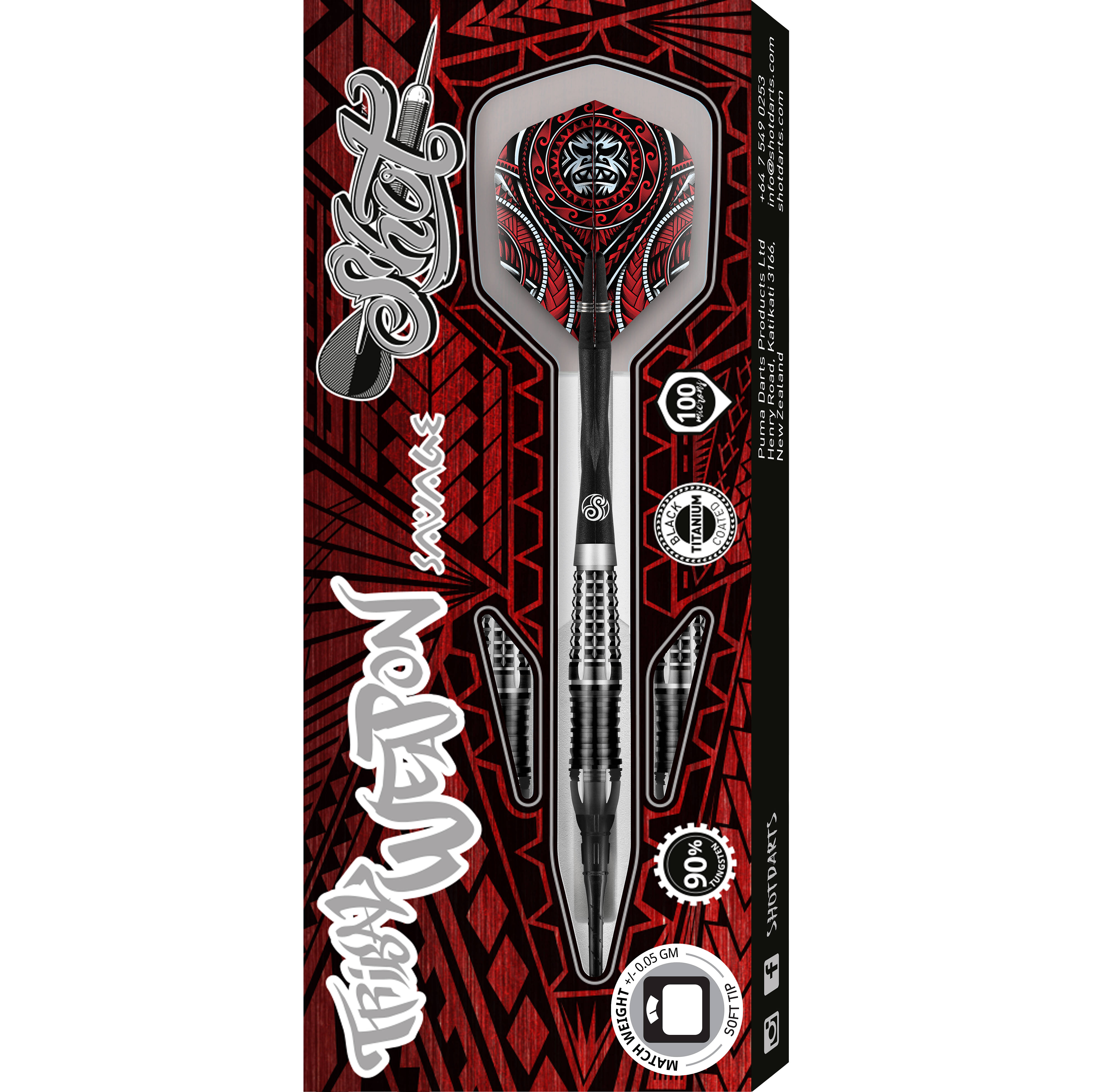 Shot-Tribal-Weapon-Savage-Softdart-Verpackung Shot - Tribal Weapon Savage - Softdart