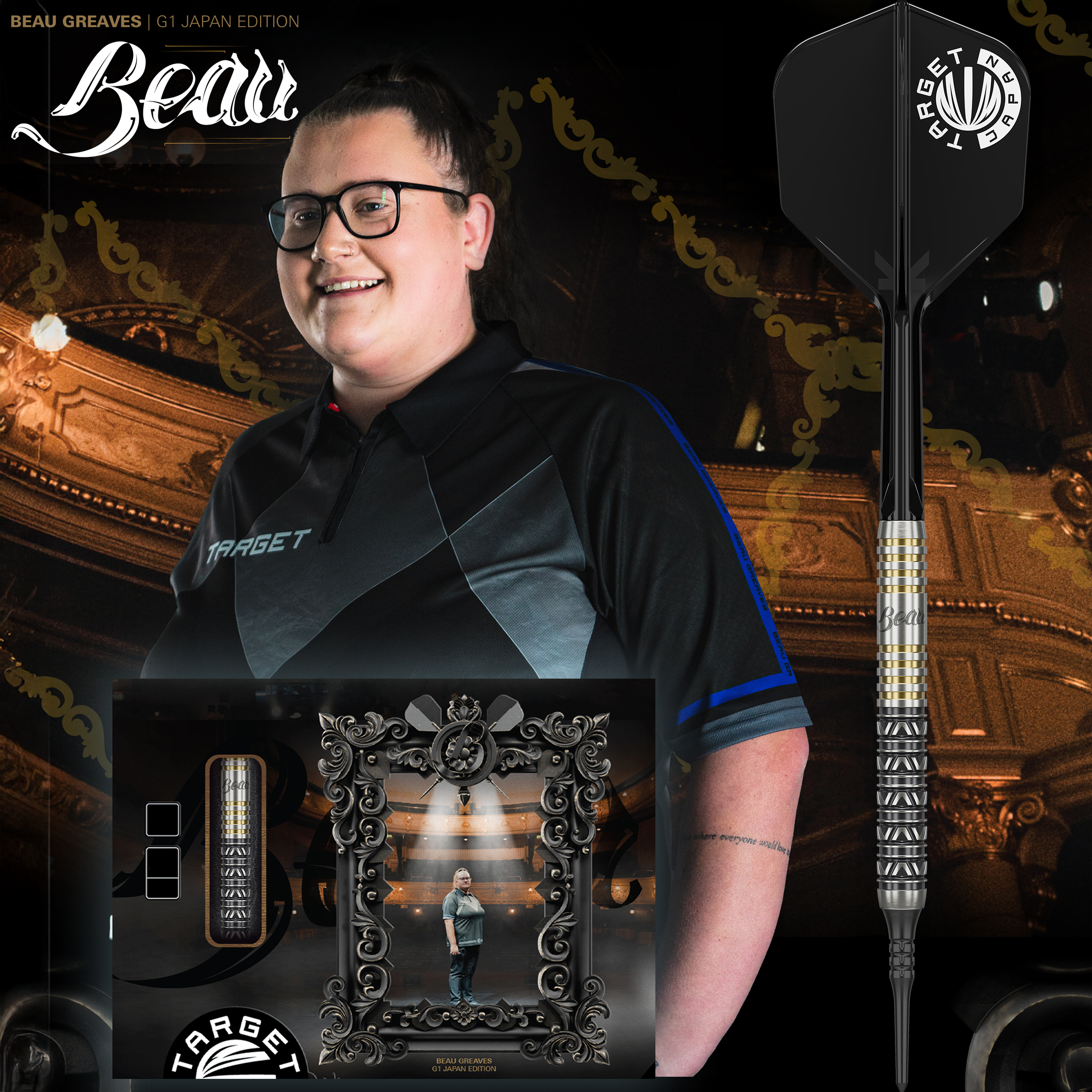 Target Japan - Beau Greaves Japan Edition - Softdart Target Japan - Beau Greaves Japan Edition - Softdart