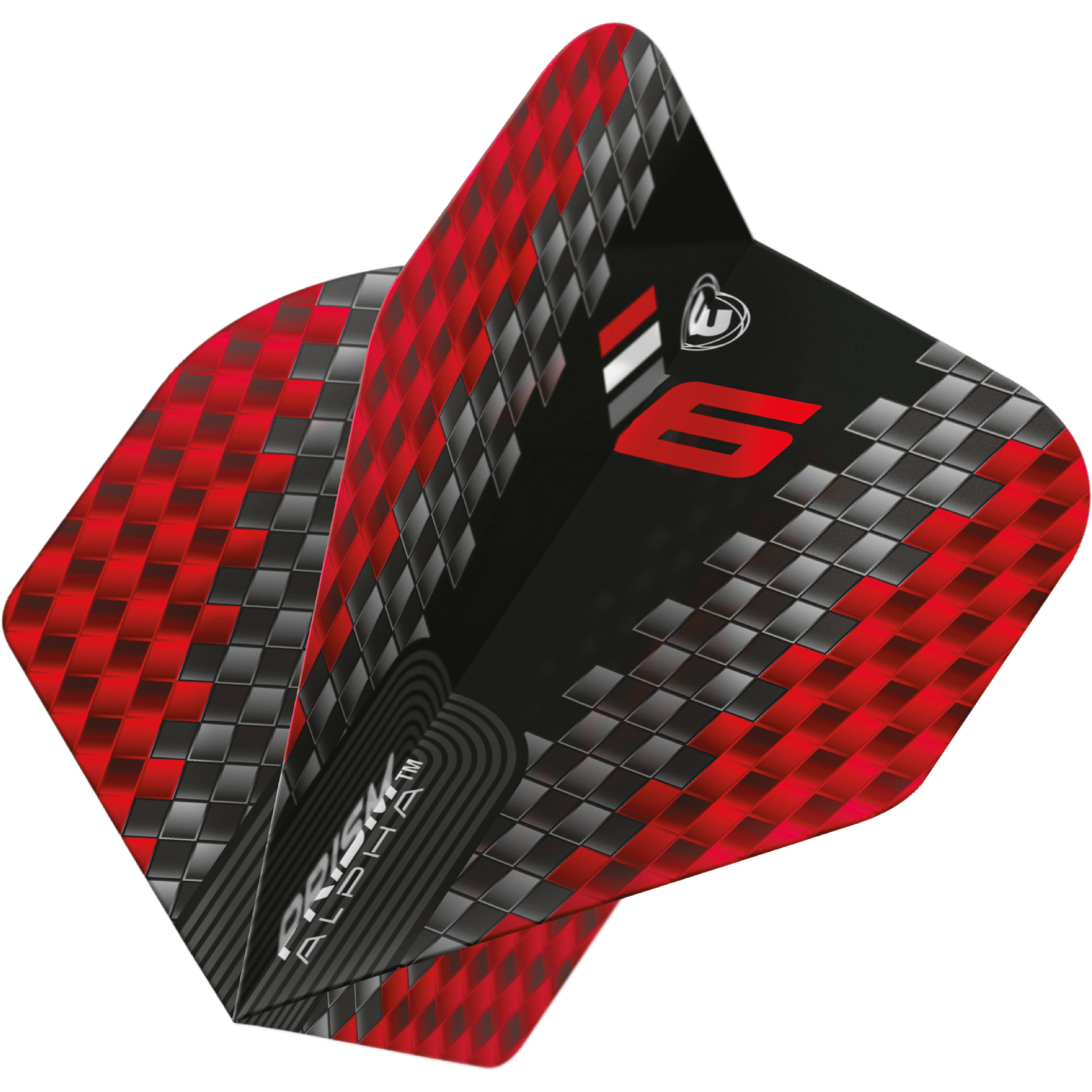 Winmau-Prism-Alpha-Blade-6-Flight-Standard-Typ-1-Dynamisch Winmau - Prism Alpha Blade 6 Flight - Standard