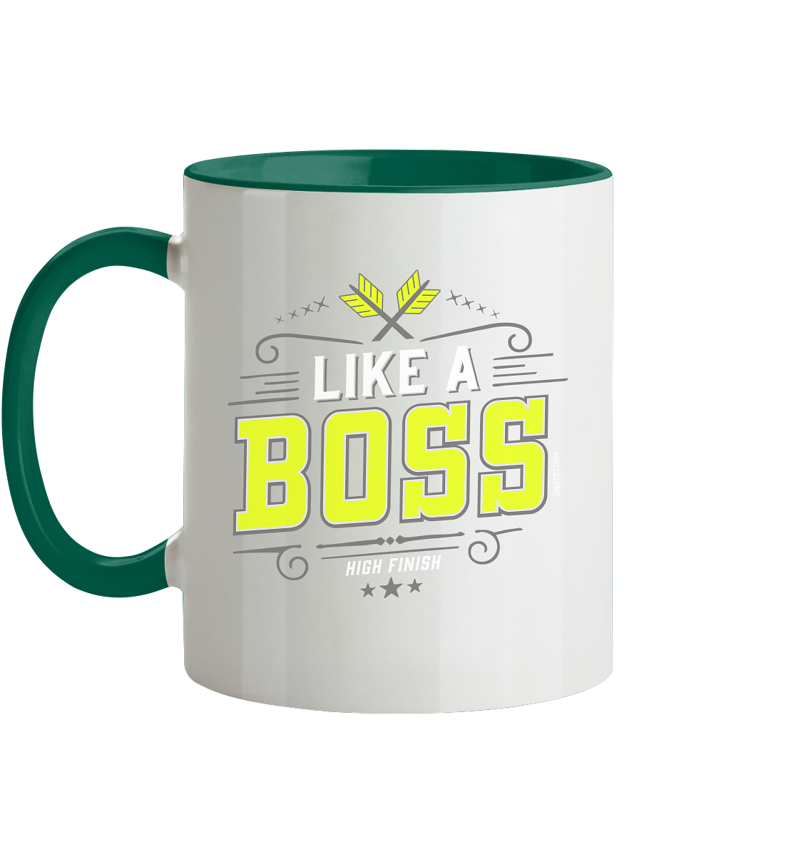 DartSturm - Like a Boss Yellow - Tasse zweifarbig DartSturm - Like a Boss Yellow - Tasse zweifarbig